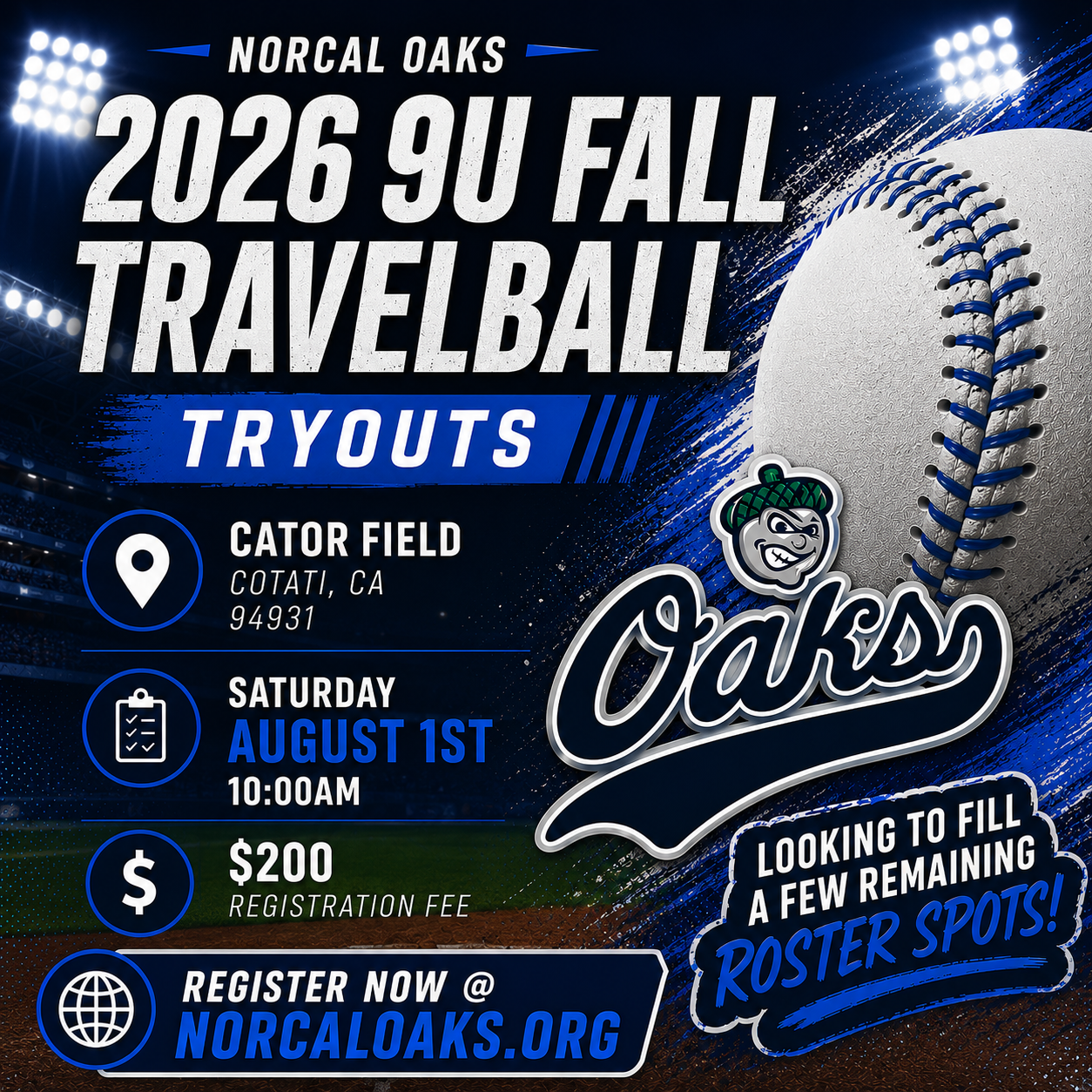 9u Fall Assessments