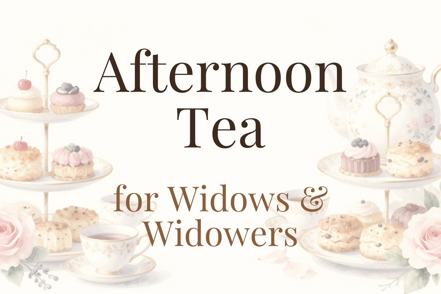 Afternoon Tea for Widows and Widowers