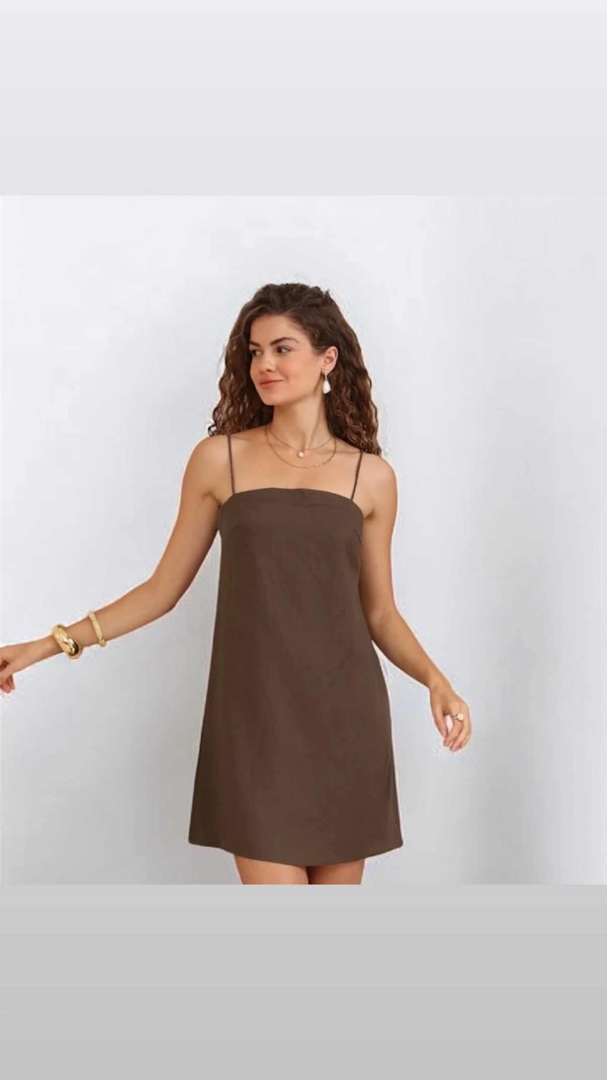 Carmel Brown Dress
