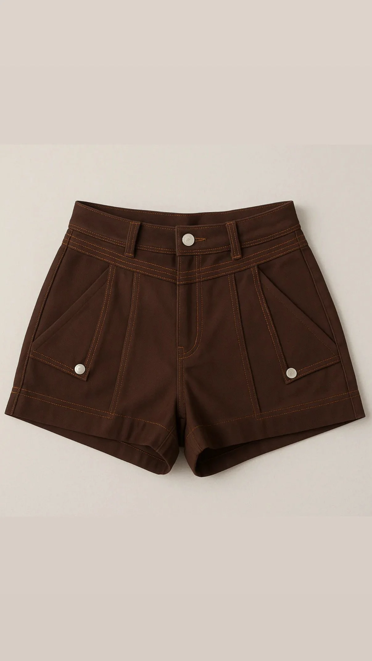 Rumi Brown Shorts