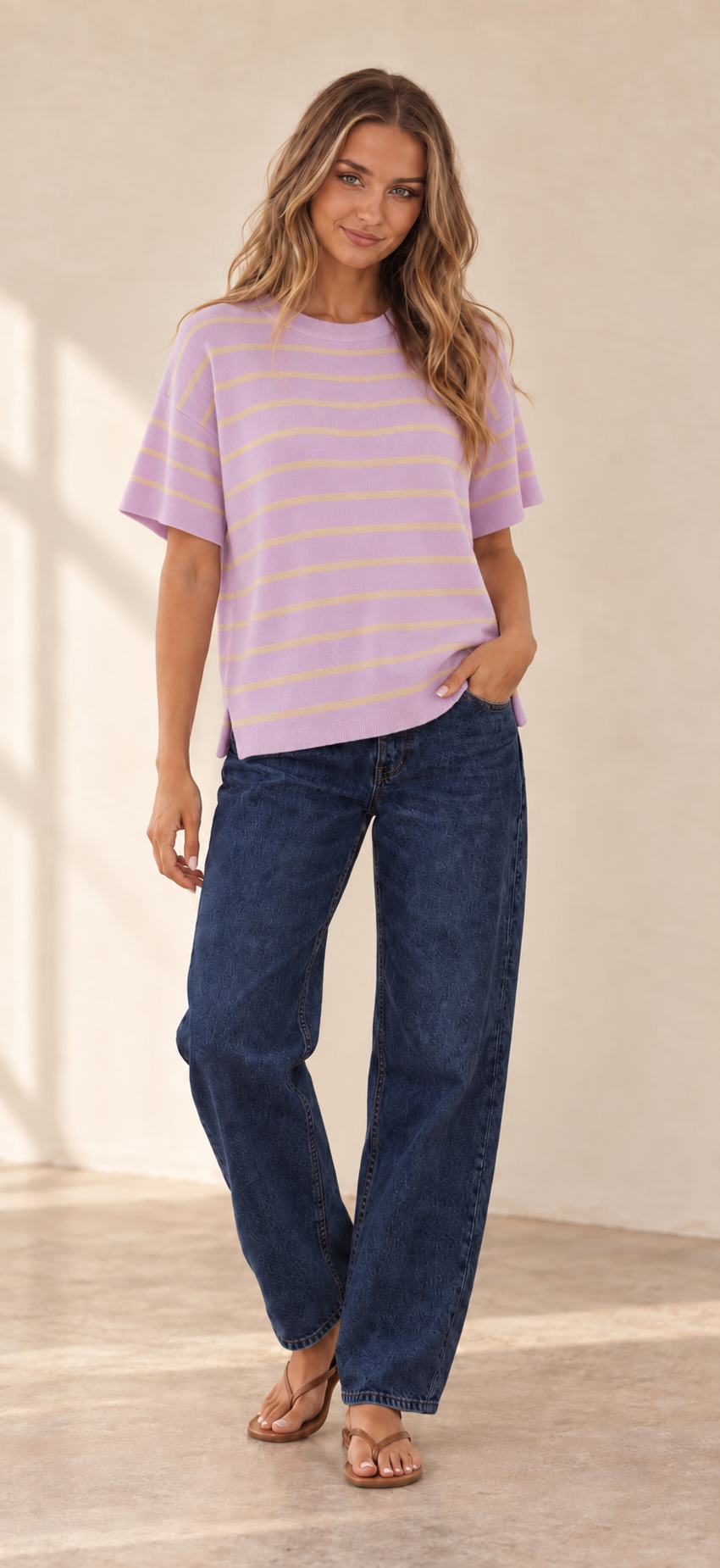 Cameron Knit mauve