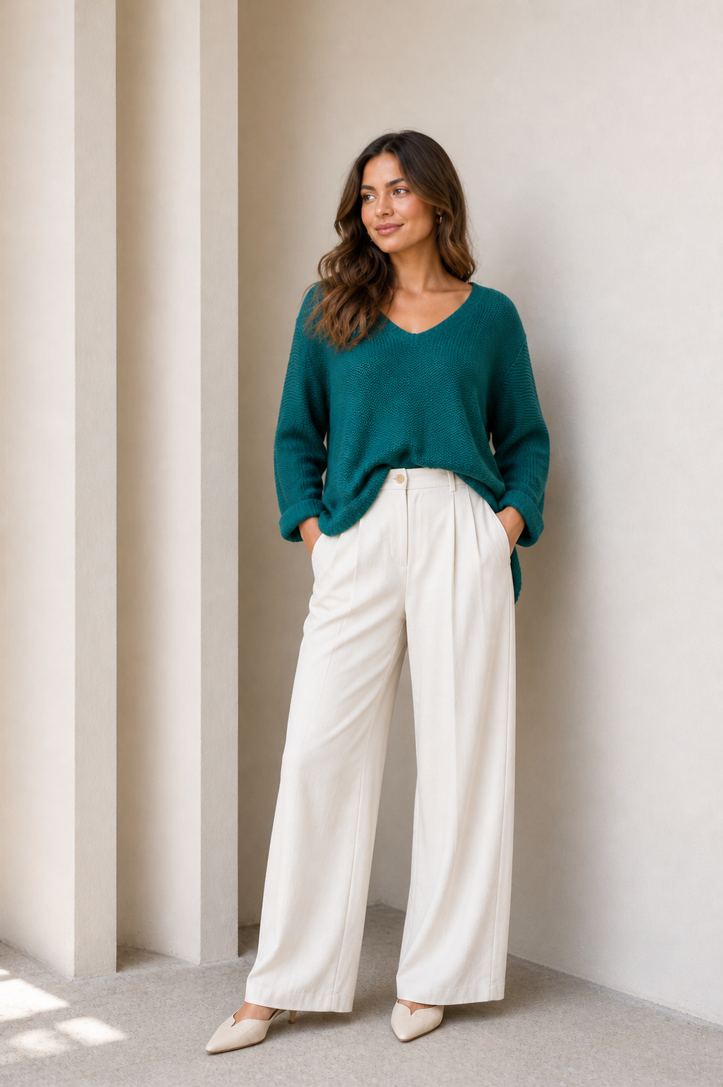 Isabella Knit Emerald