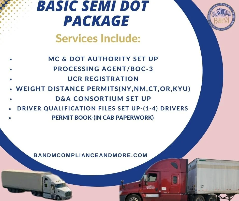BASIC SEMI DOT PACKAGE