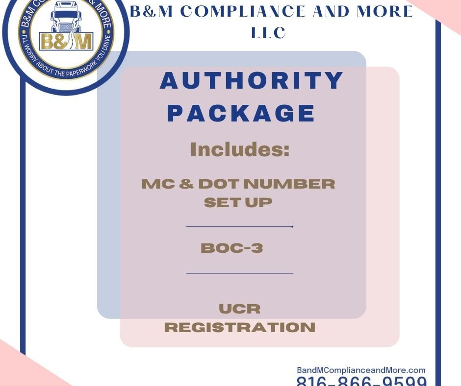 DOT AUTHORITY PACKAGE 