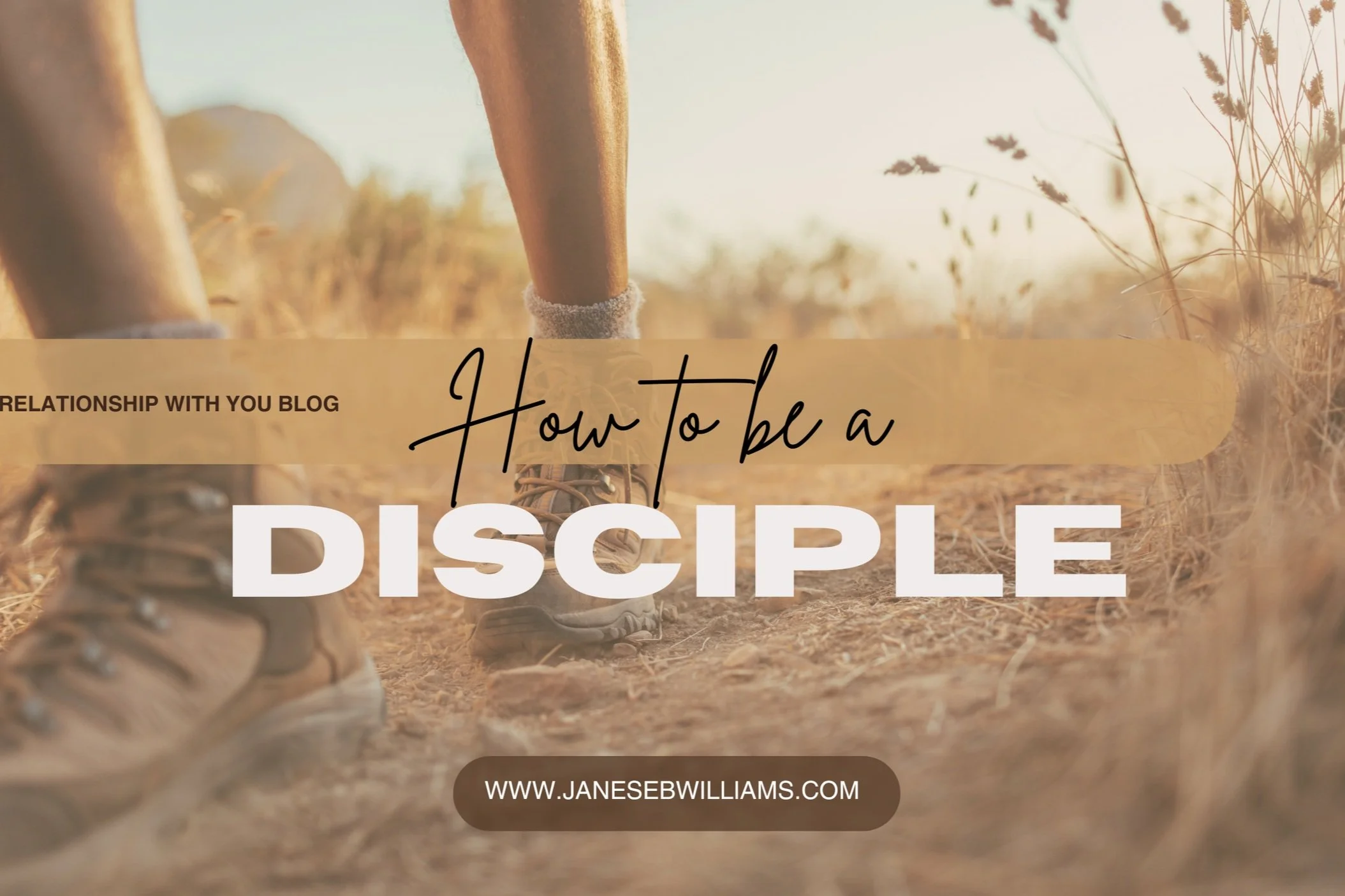 How to be a Disciple…
