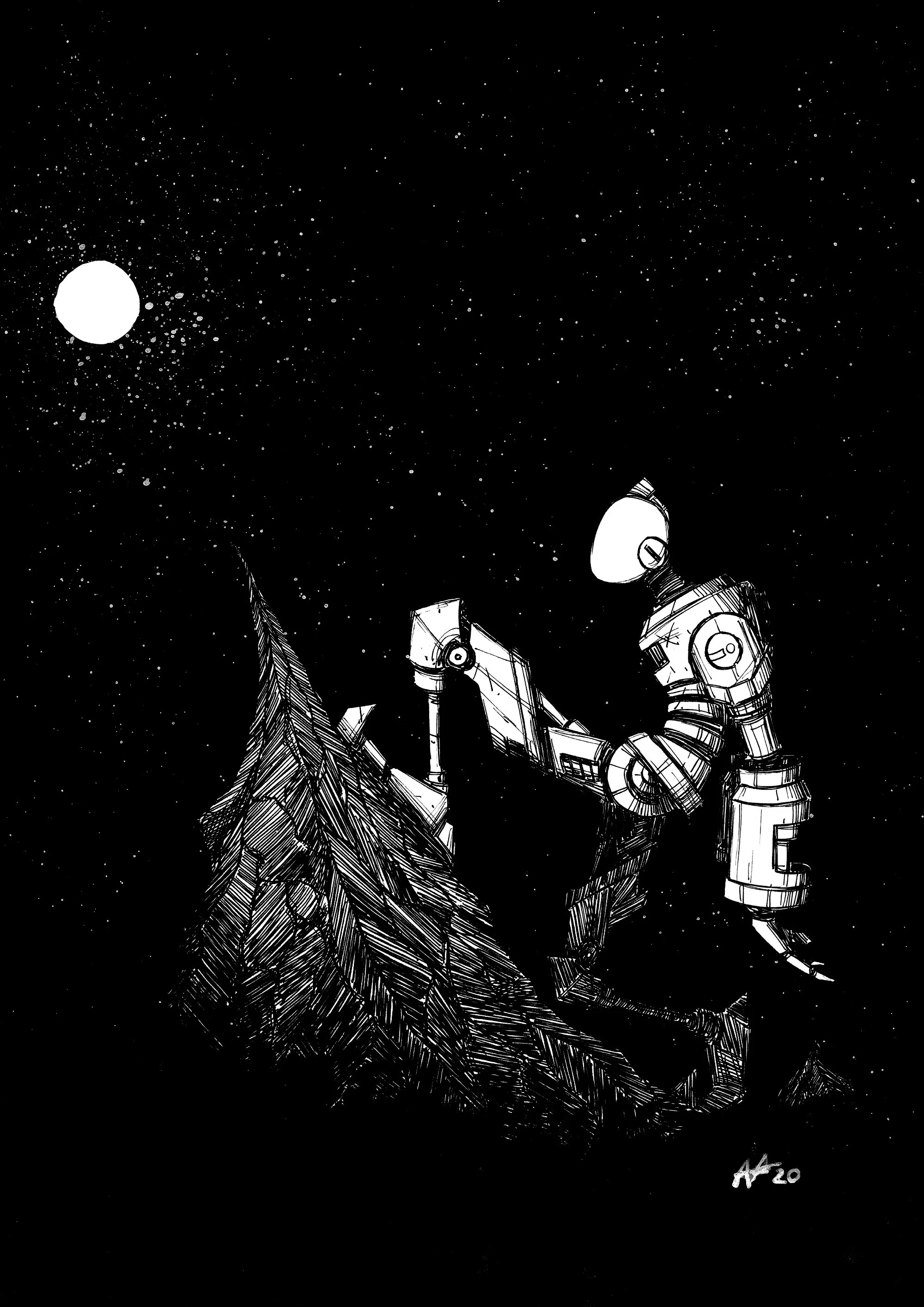 MOONBOT [Art Print]