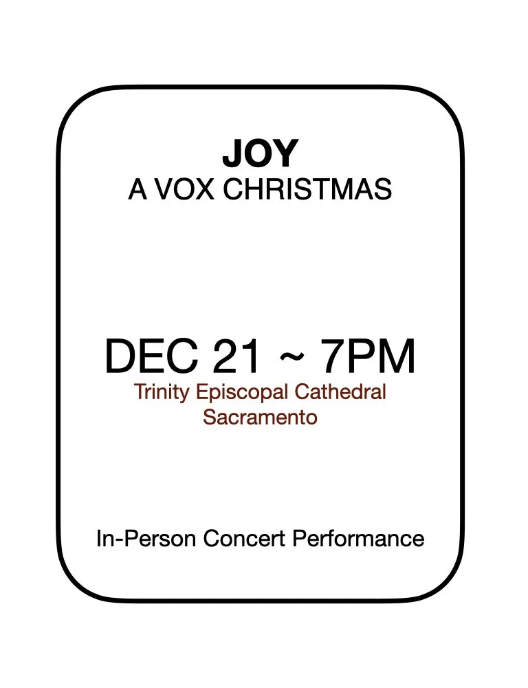 Joy: A Christmas Concert (12-21-26)