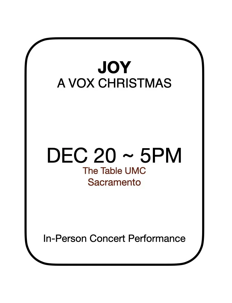 Joy: A Christmas Concert (21-20-26)