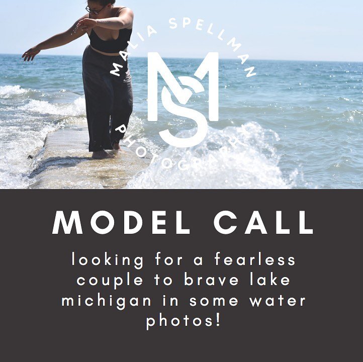 Happy Friday everyone!! 

I&rsquo;m looking for a laid back, energetic couple to brave the waters of Lake Michigan in a couples session! 

Please DM me if you&rsquo;re interested or share with anyone you think might want some free photos! 🤍