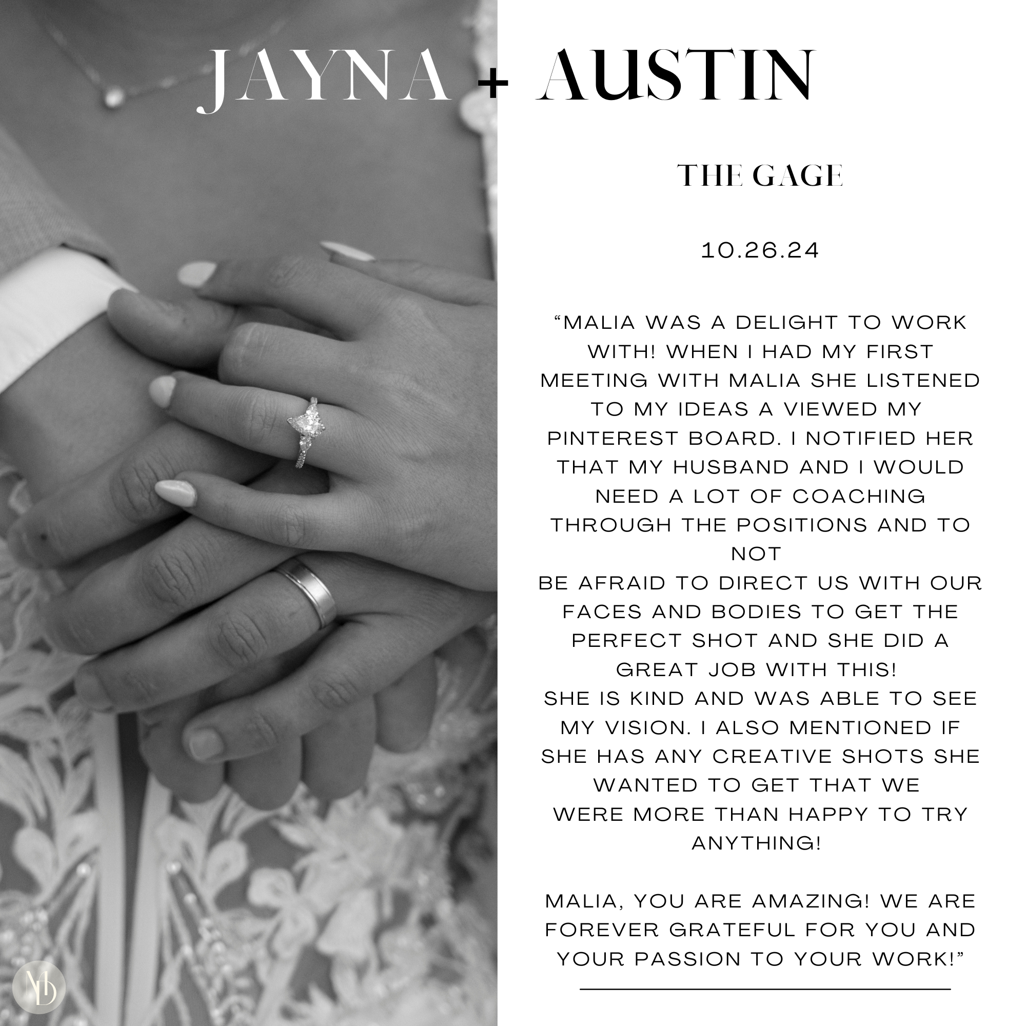 Reviews!  -  Malia Davis Photo Collective [Texas Hill Country and Austin, TX Photographer]
