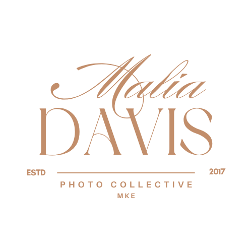 Logo for Holia Davis Photo Collective, established in 2007, with a black background and beige text.