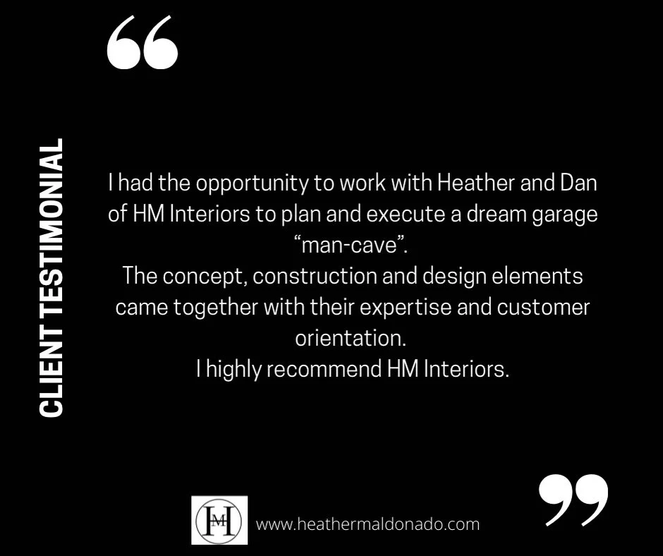 ⭐ Client Testimonial ⭐
Another dream space brought to life! This custom garage &ldquo;man cave&rdquo; was such a fun project from concept through construction. We&rsquo;re grateful for clients who trust us with their homes and appreciate the kind rec
