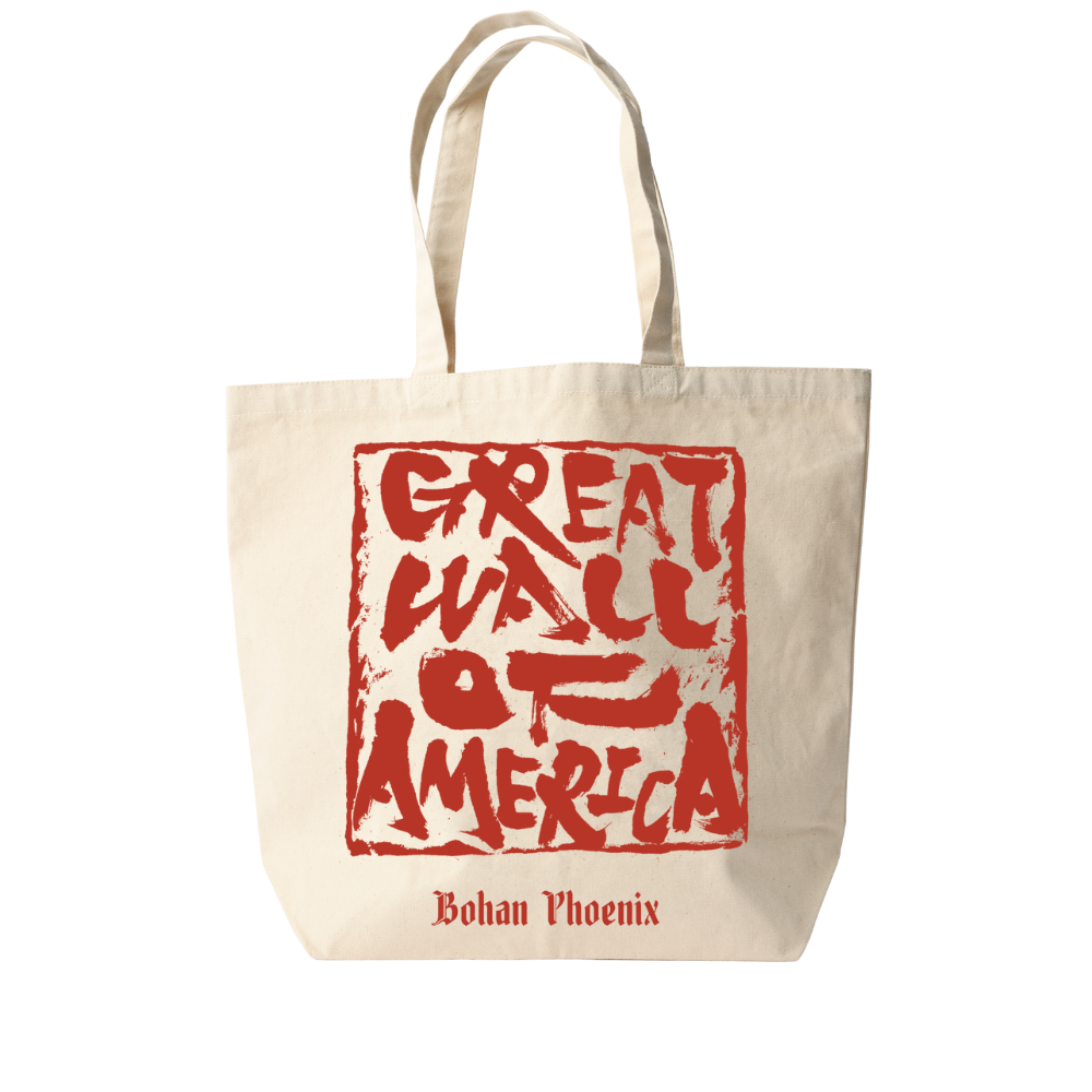 Great Wall of America heavy canvas tote