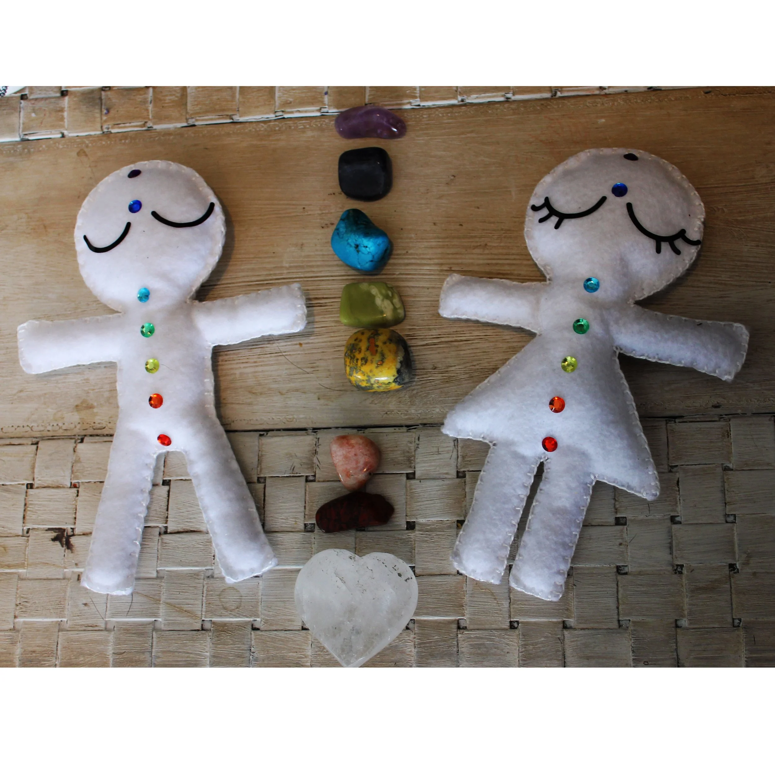 Chakra Worry Dolls