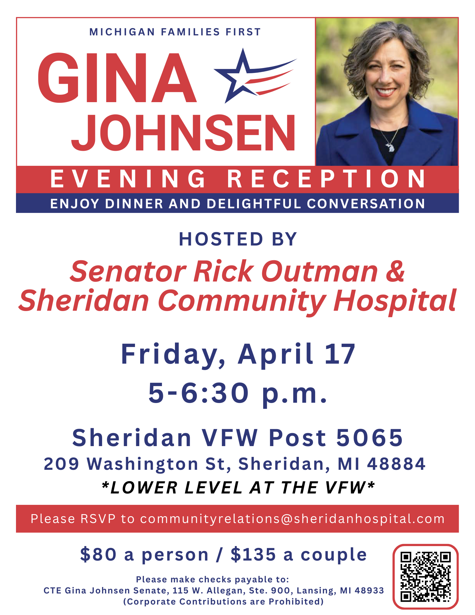 Fundraiser hosted by Sen. Rick Outman and Sheridan Community Hospital