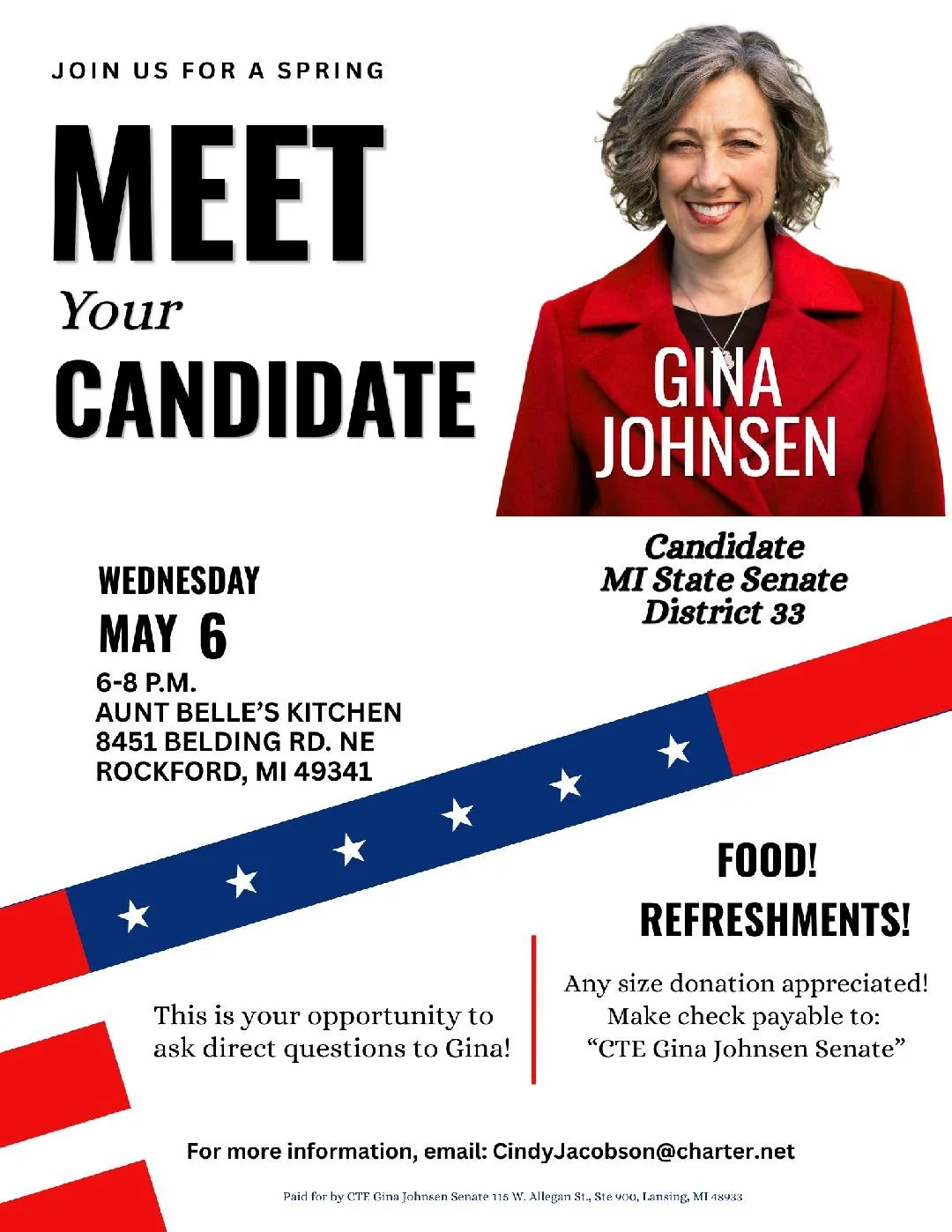 Gina Johnsen Meet and Greet