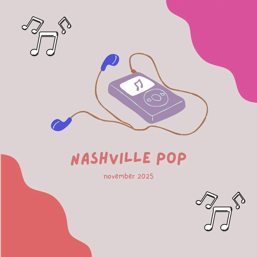 November hittin gooood 🍂✨
 This month&rsquo;s Nashville Pop Playlist is stacked with new tracks from local artists you need on repeat. From late-night heartbreak anthems to songs that feel like golden hour, it&rsquo;s the sound of Nashville right no