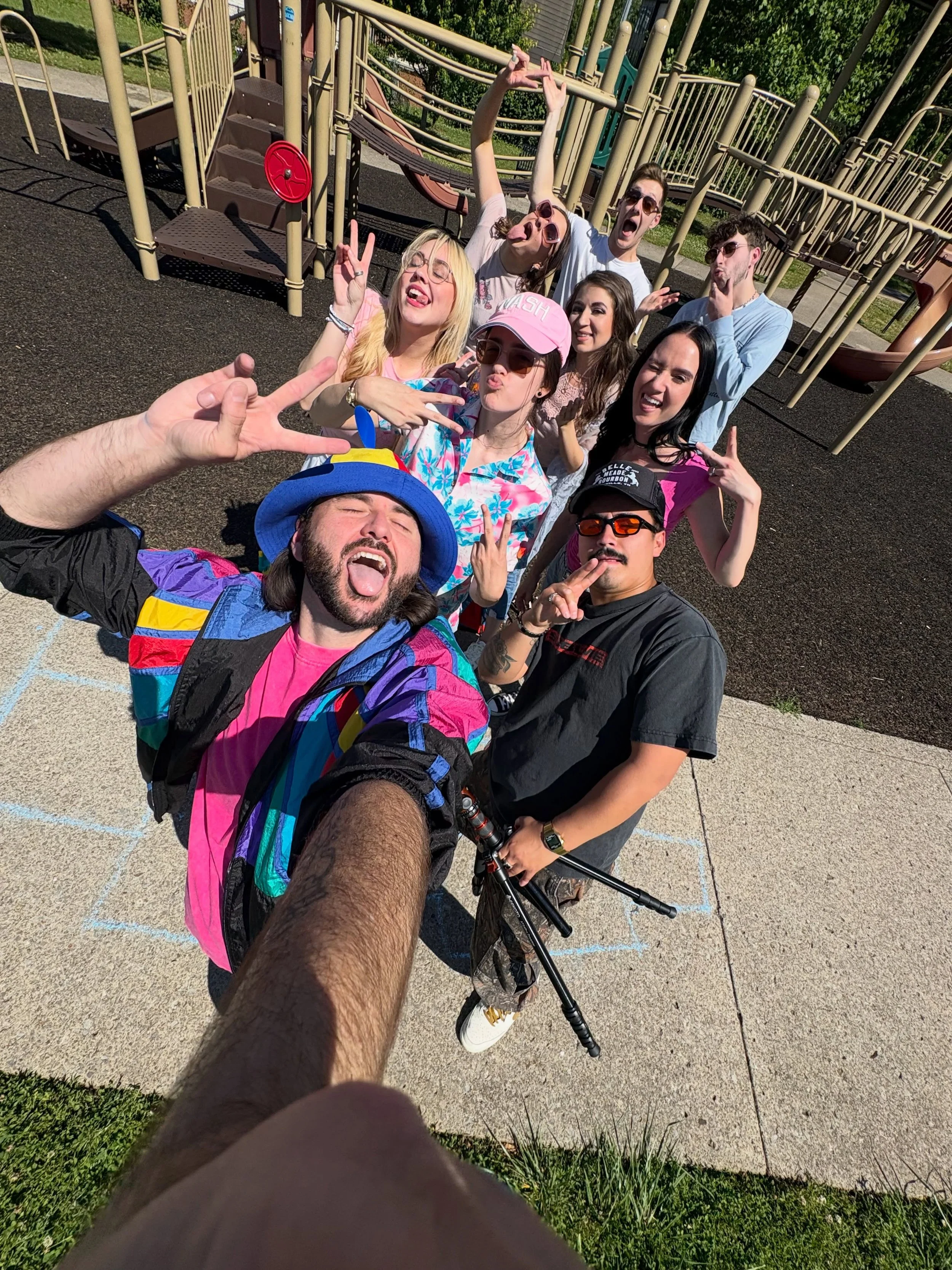 may was a wild one.

&bull; launched the @grdn.rm.nash 🌿
&bull; brought blackout besties back from the dead 🍻
&bull; shot @bellabanemusic at the pink house of adora 💋
&bull; finally filmed a music video for a song from 2019 (only six years late) ?