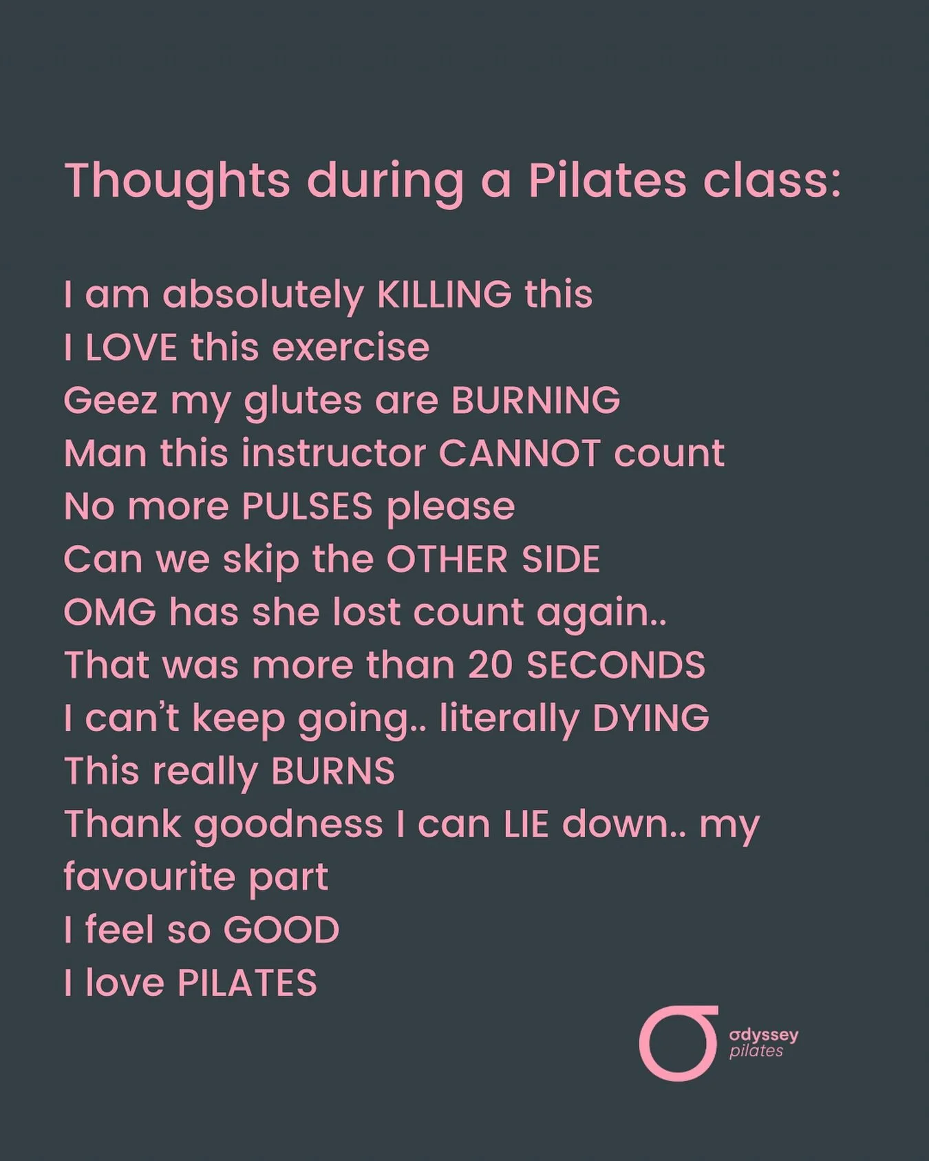 If you don’t question your life choices halfway through…
did you even do Pilates? 😜
#pilates #pilatesreformer #reformerpilates #pilatesclass #pilatesinstructor #waterfordreformer #waterfordpilates #kilkennyreformer #kilkennypilates