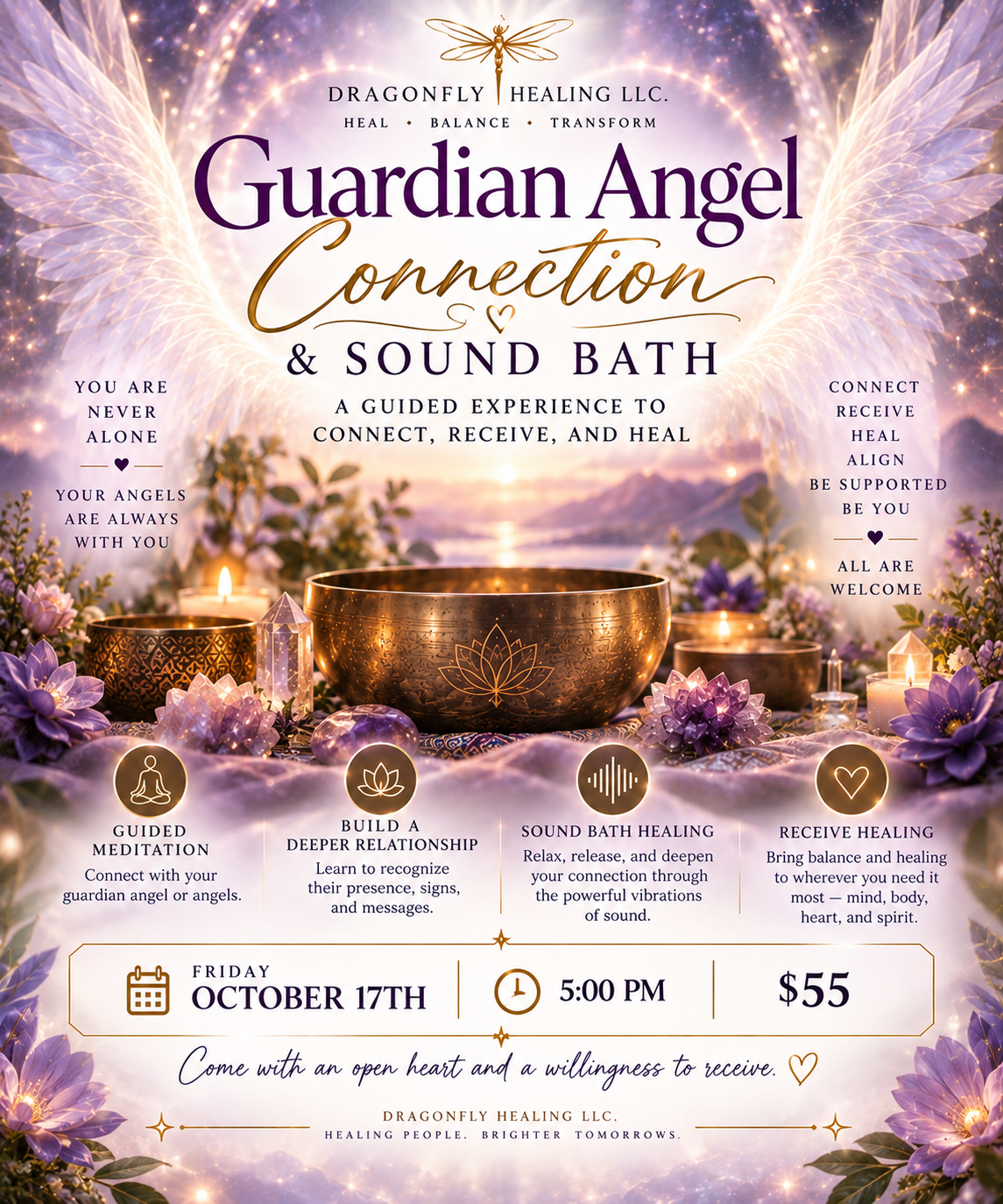 Guardian Angel Connection with Sound Bath
