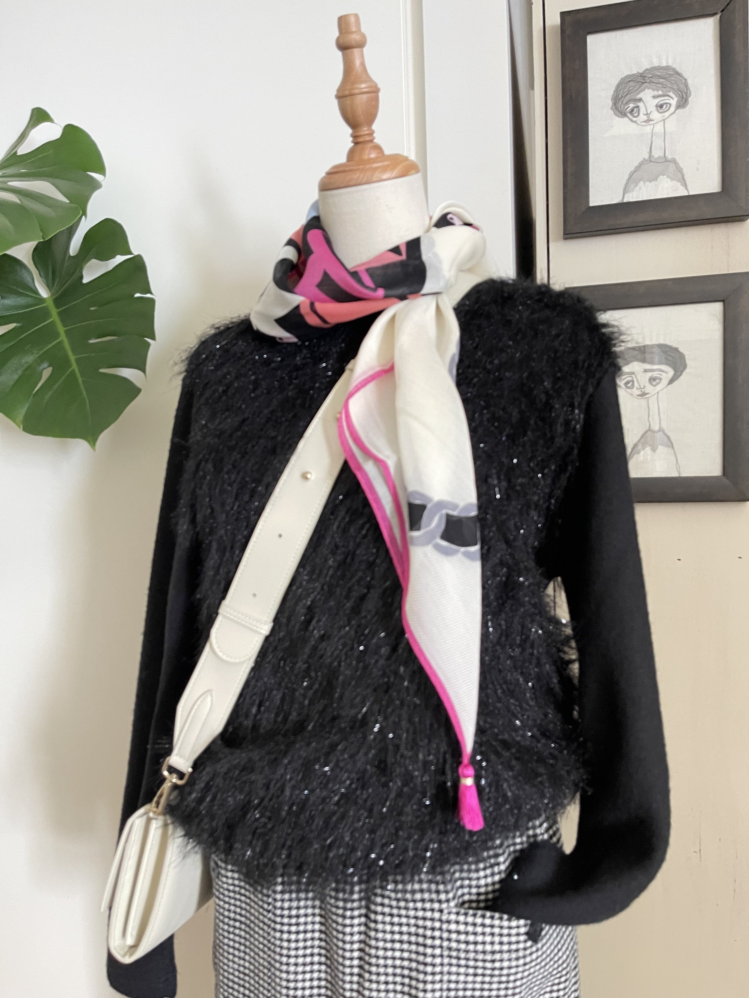 Seraphina Silk-Wool Scarf