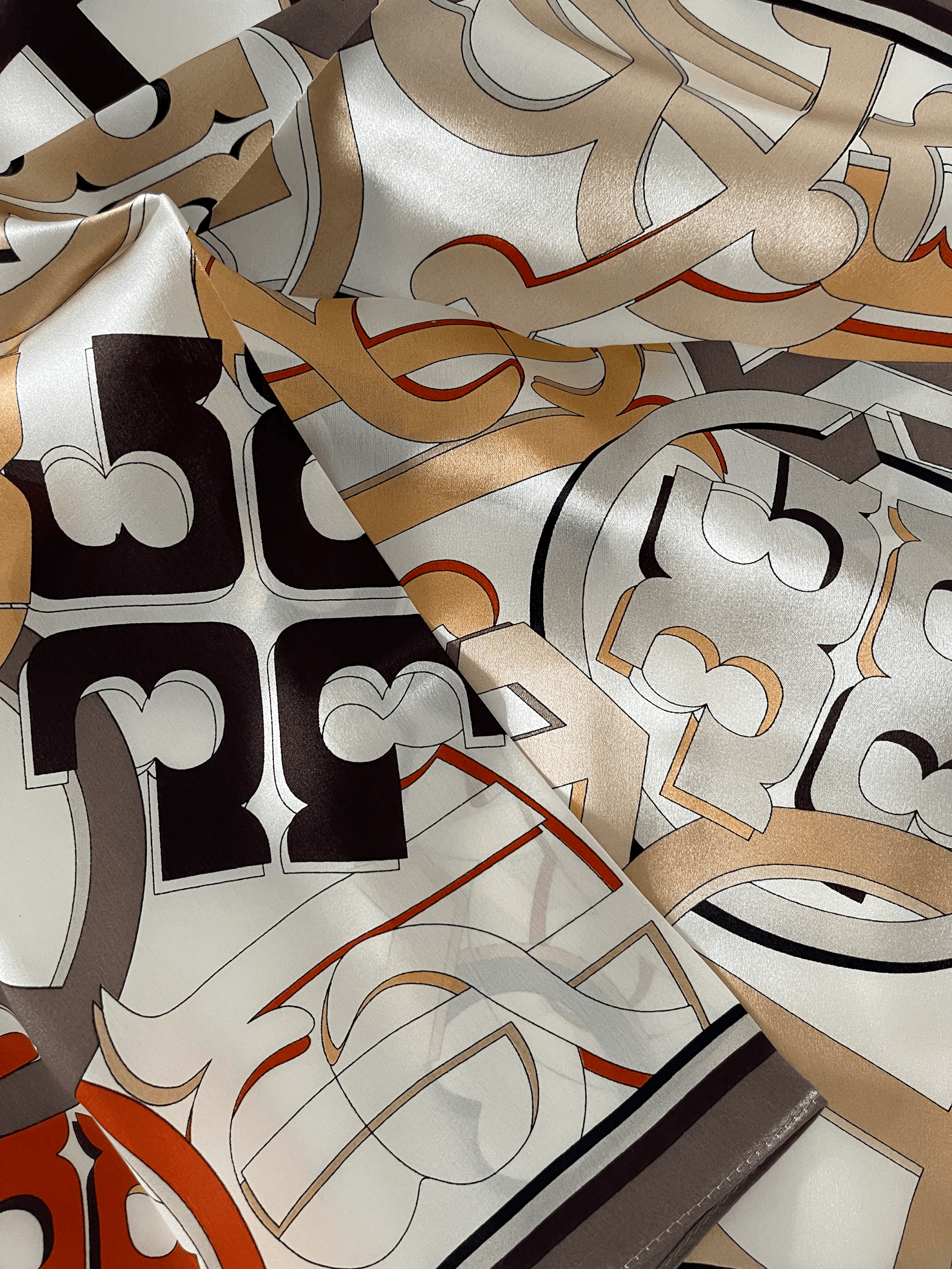 Heritage Chain Silk Scarf