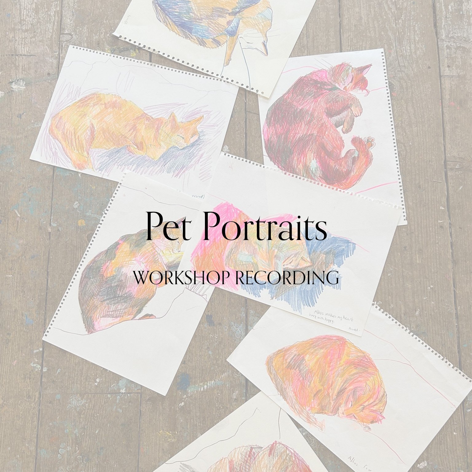 Pet Portraits - Workshop Recording