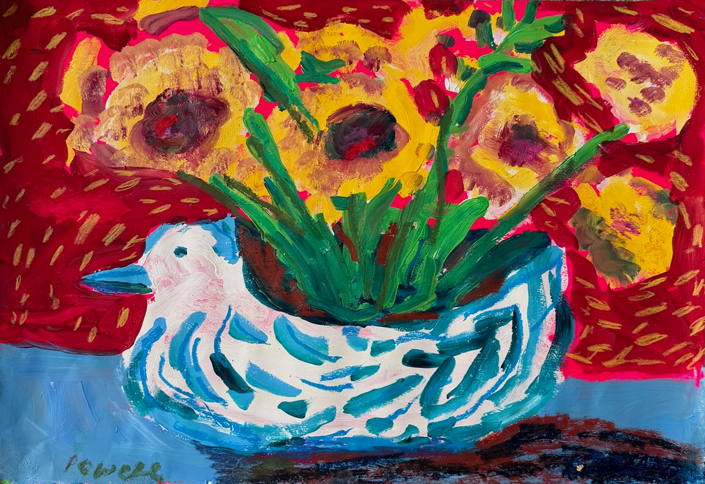 Duck Vase