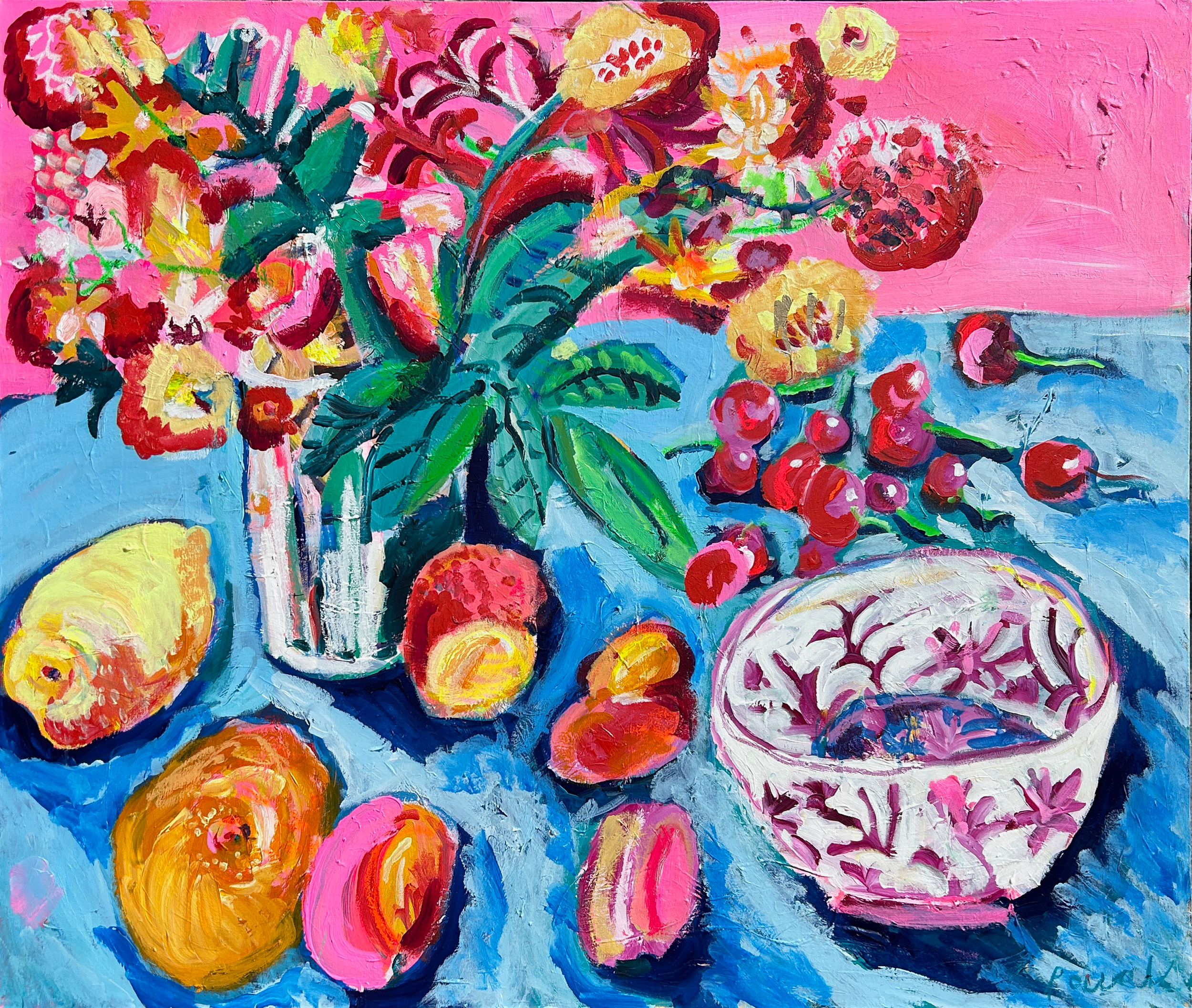 You Have To Paint The Peaches Quick, They Don’t Like To Sit Around They Can Get Sad