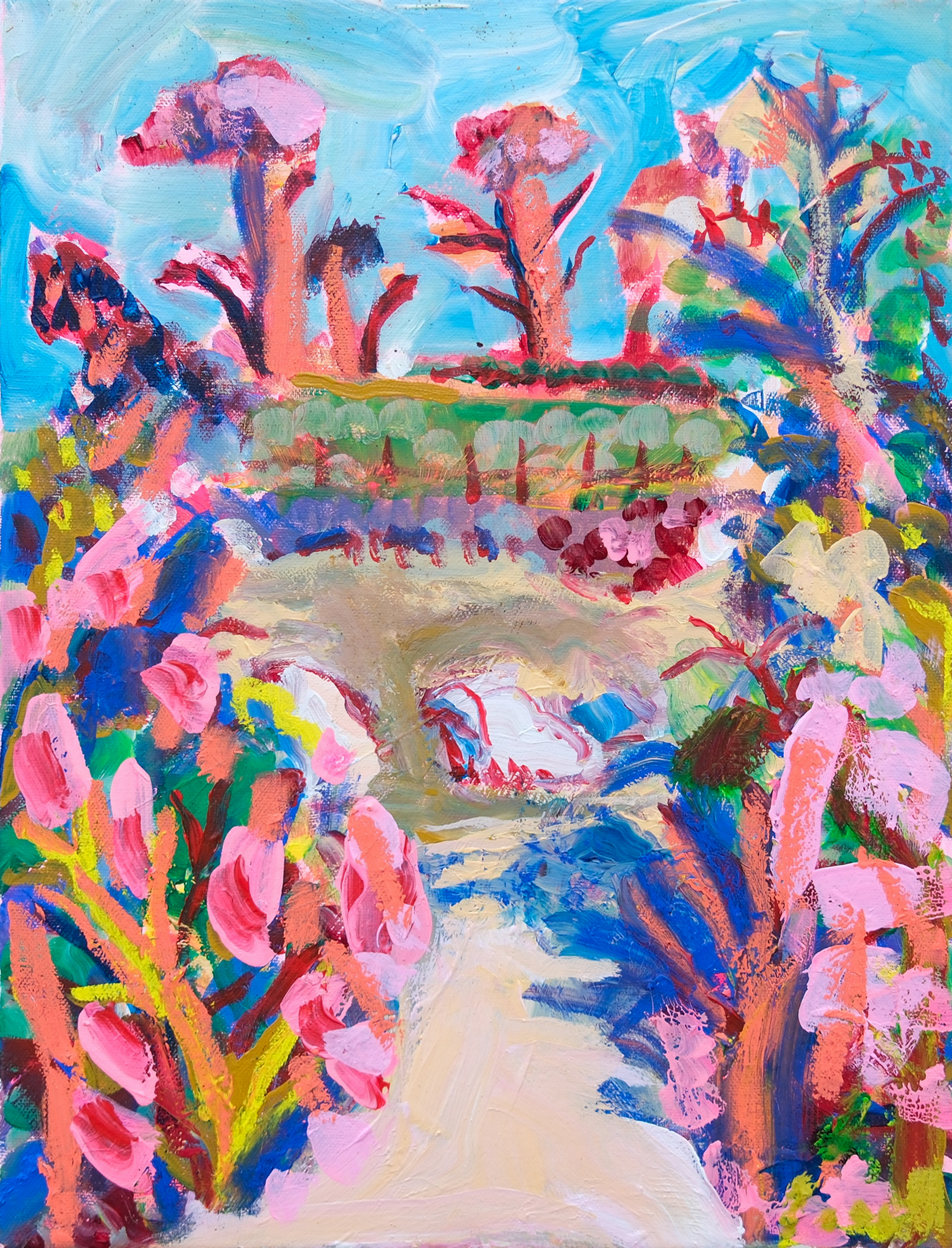 Spring Path Down To The Estuary_46x35cm_£1200.png