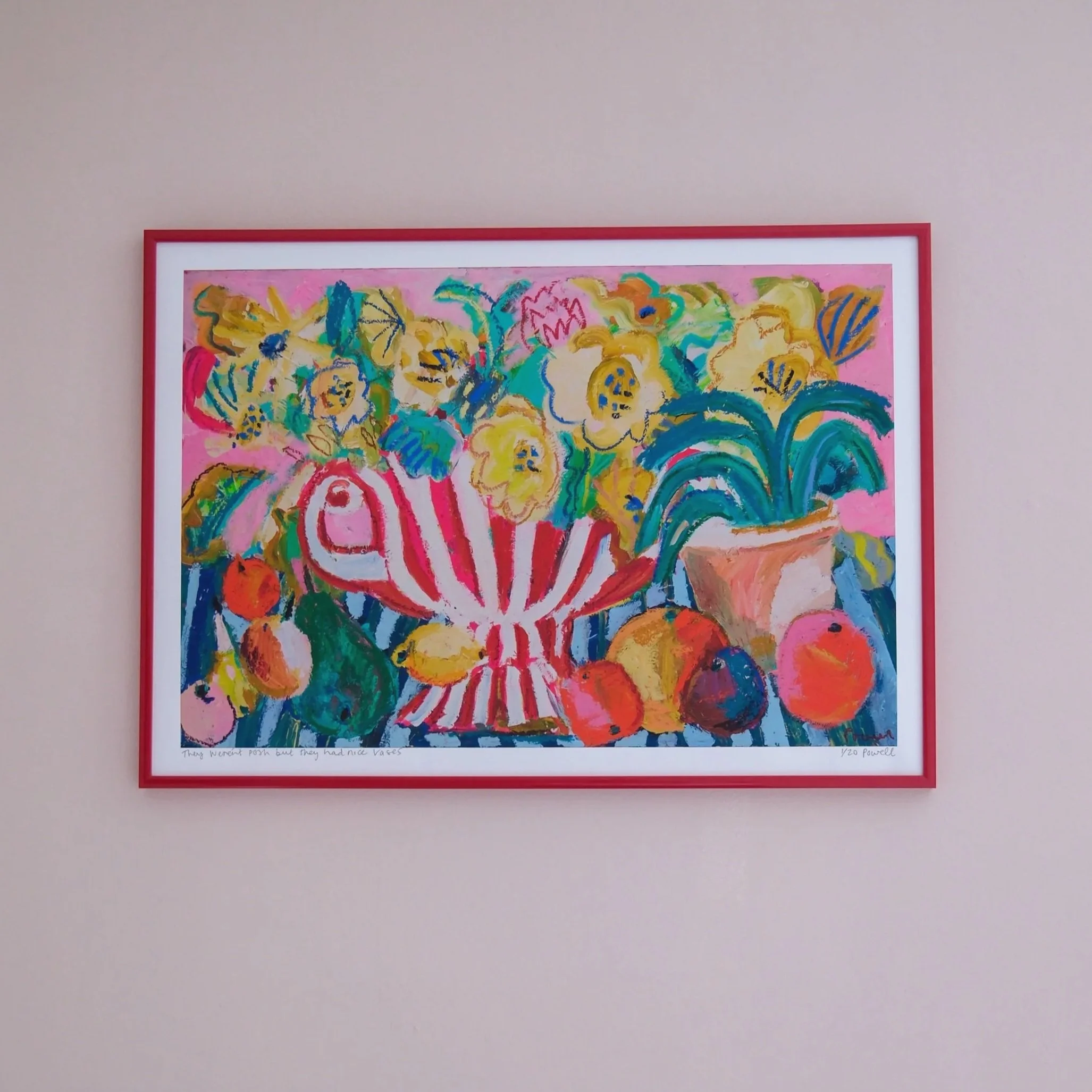 They Weren't Posh But They Had Good Vases - Limited Edition Print