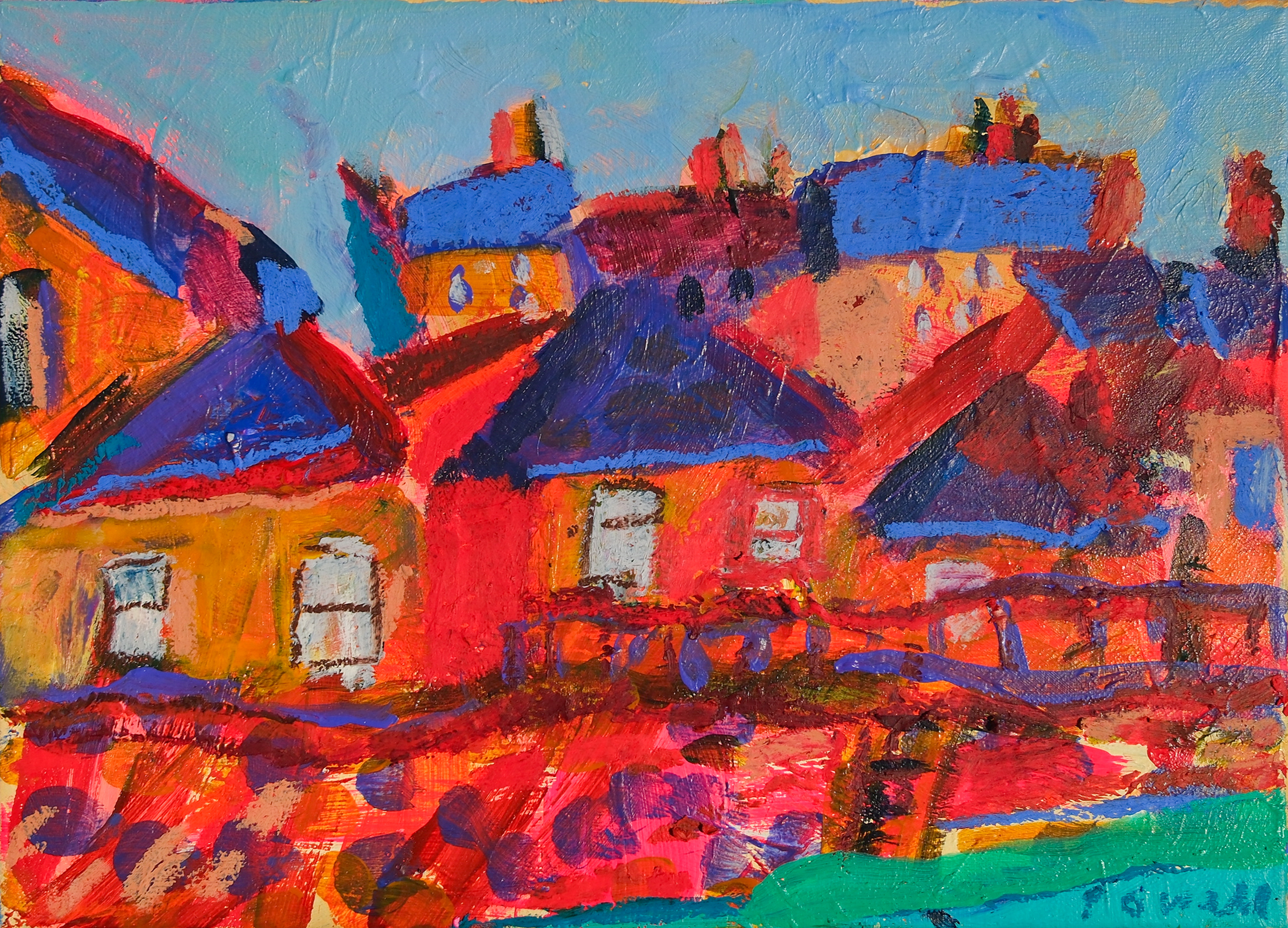 Lit By The Cornish Sun, Mousehole