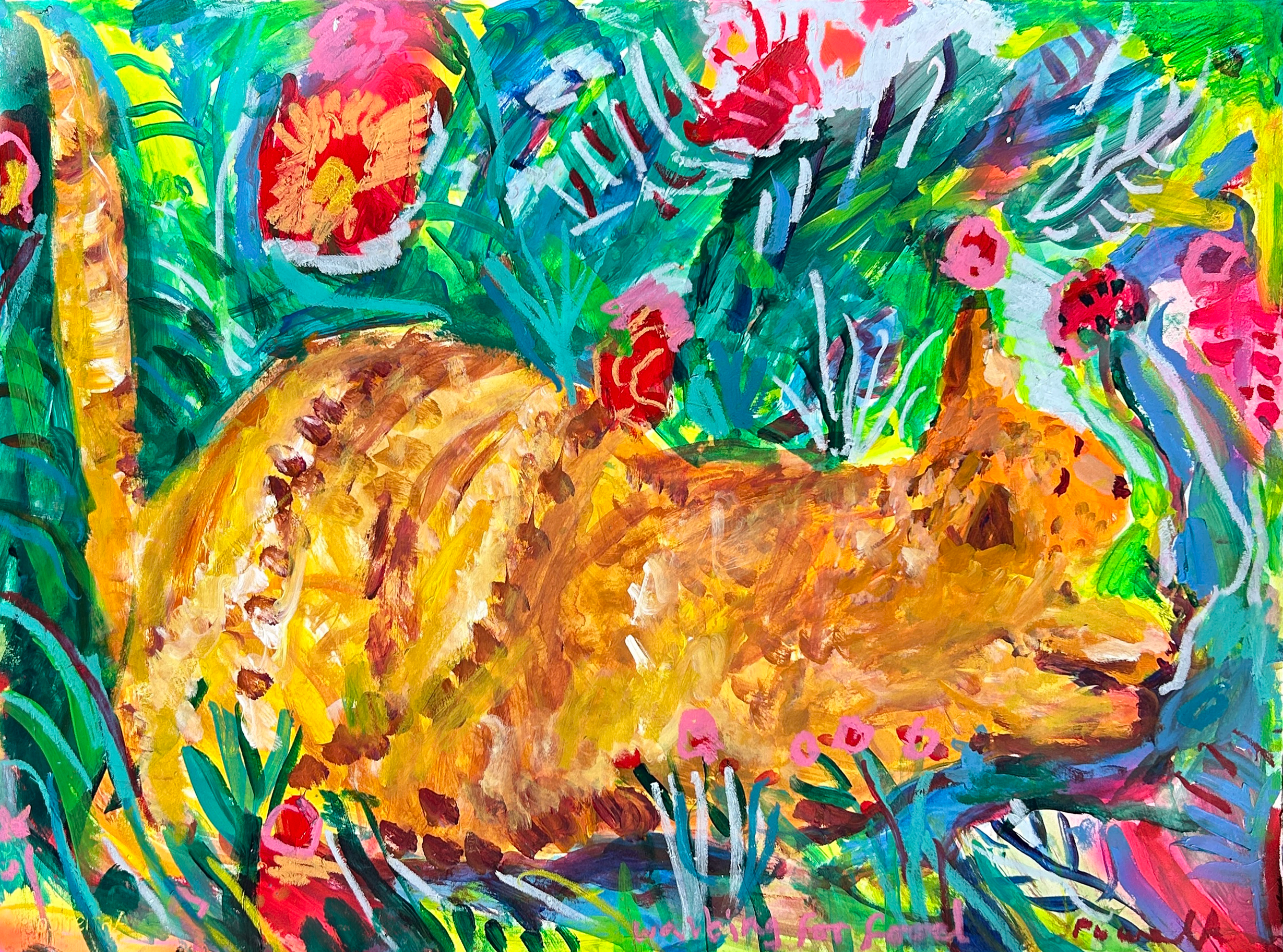 Ginger Cat Summer