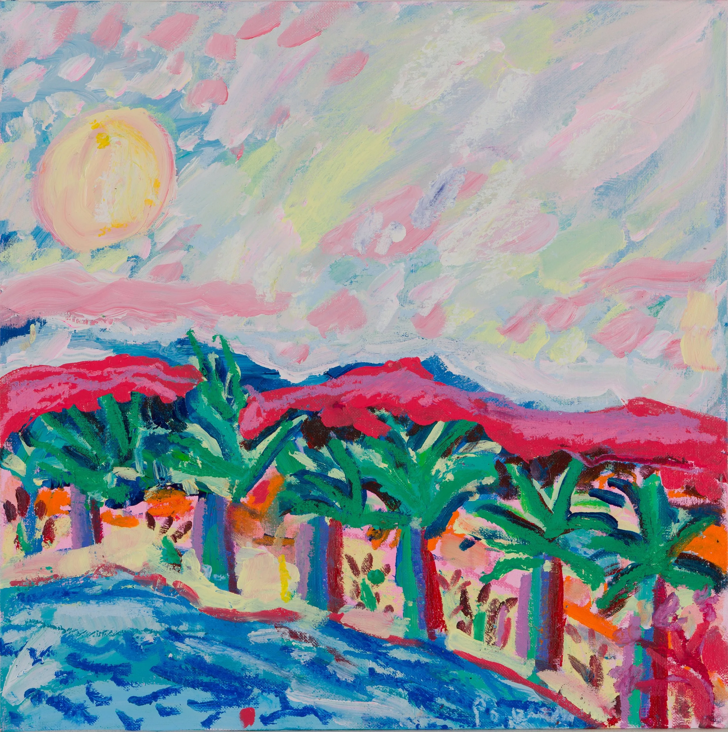 I Love The Sun Almost As Much As The Palm Trees Do