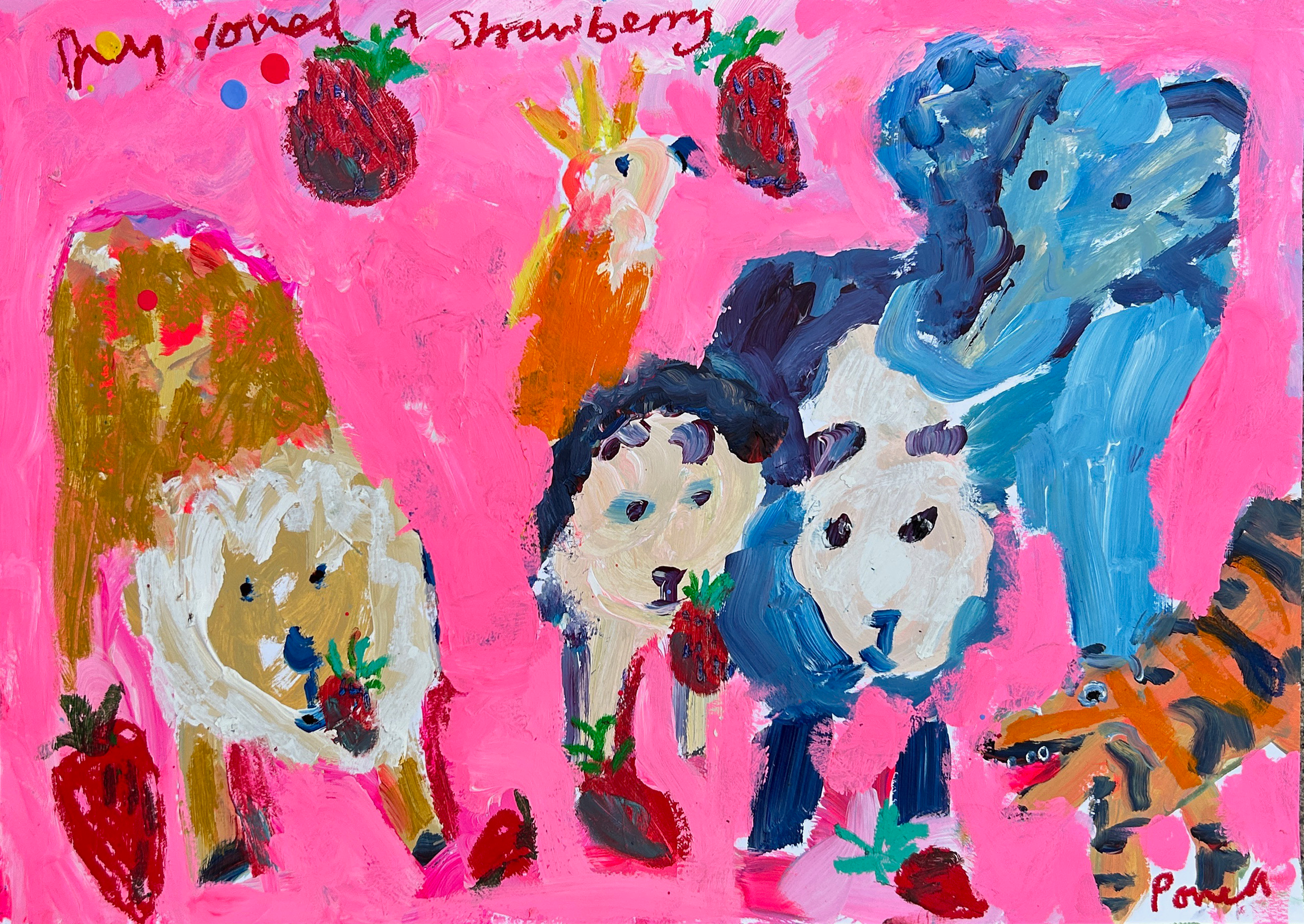 They Loved A Strawberry