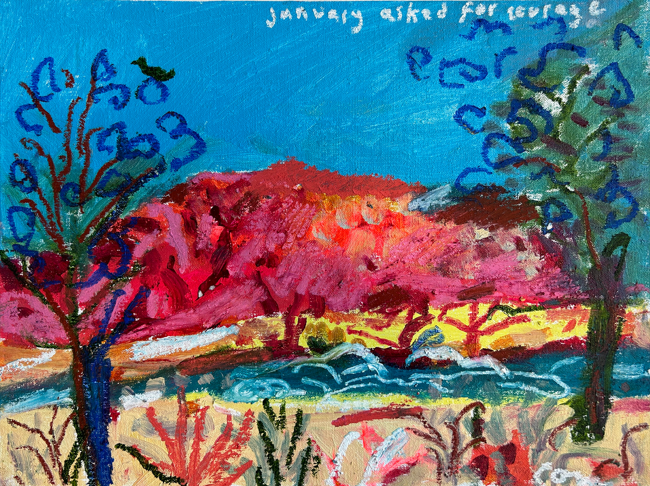 January Asked For Courage_40.5×30.5cm_£1150.png