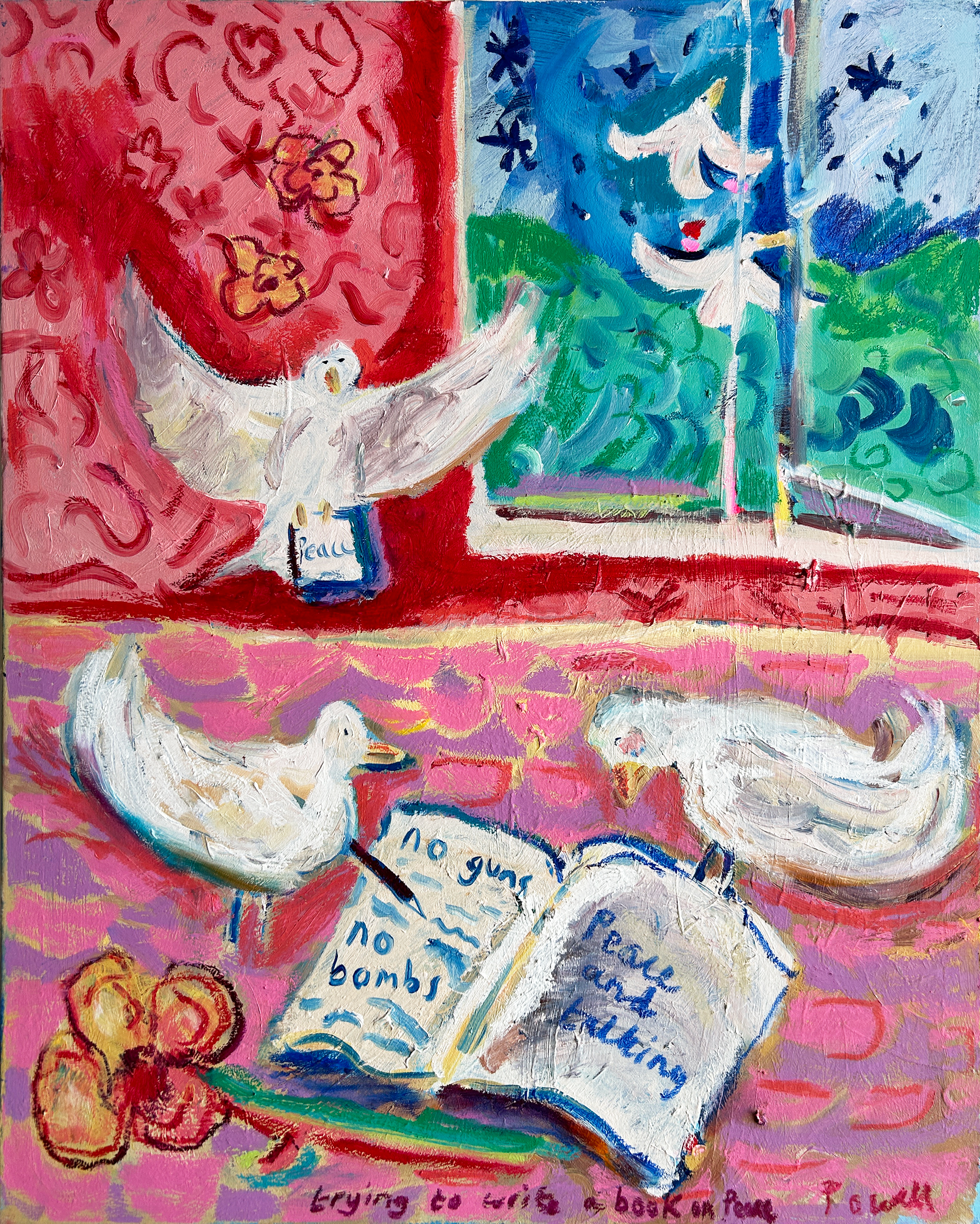 Trying To Write A Book On Peace_76x61cm_£1870.png