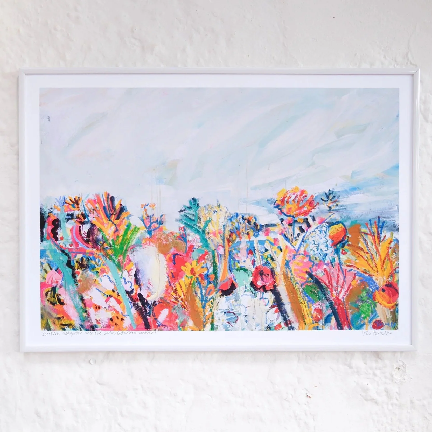 Hedgerow By The Sea, Catterline Edition - Limited Edition Print