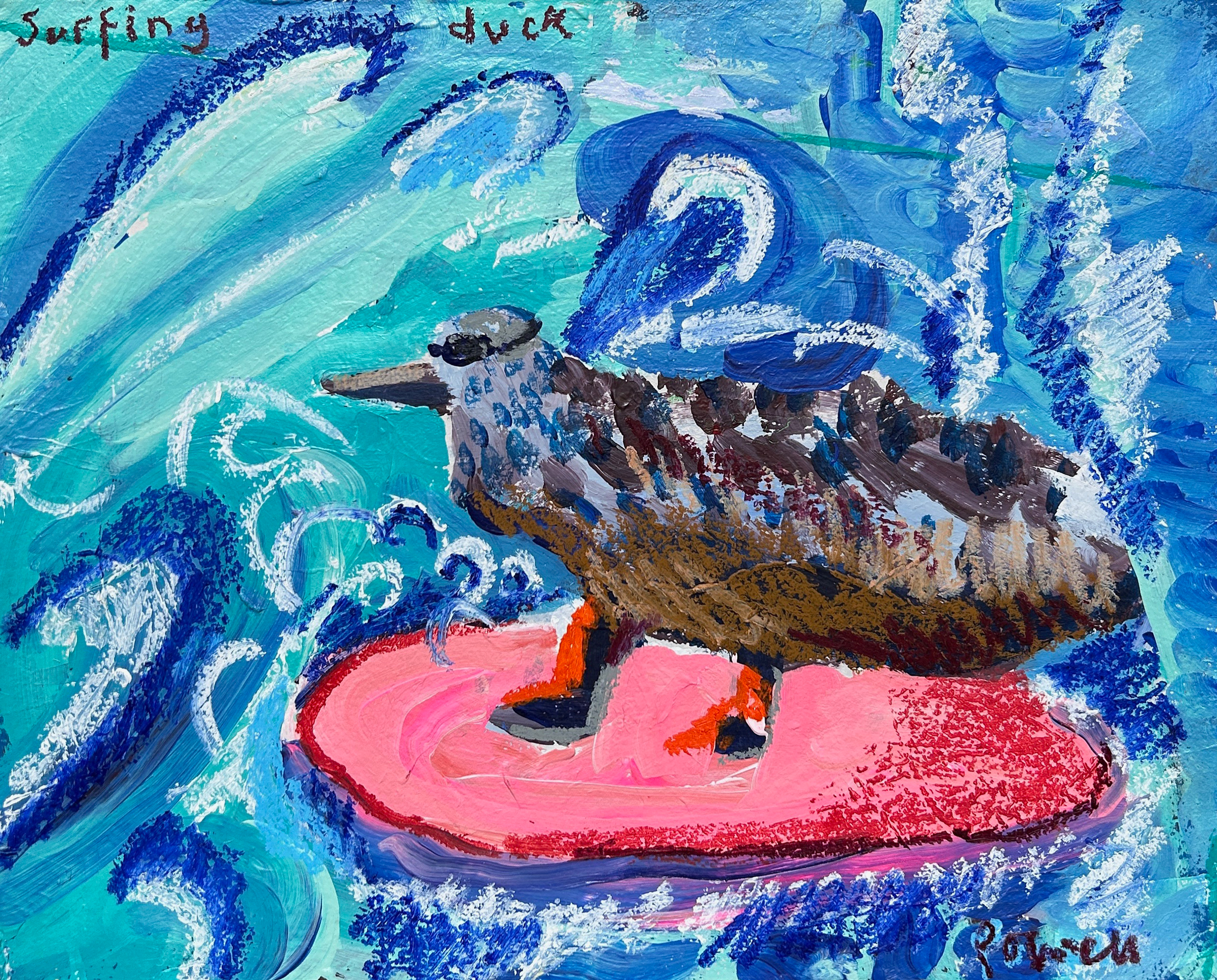 Surfing Duck