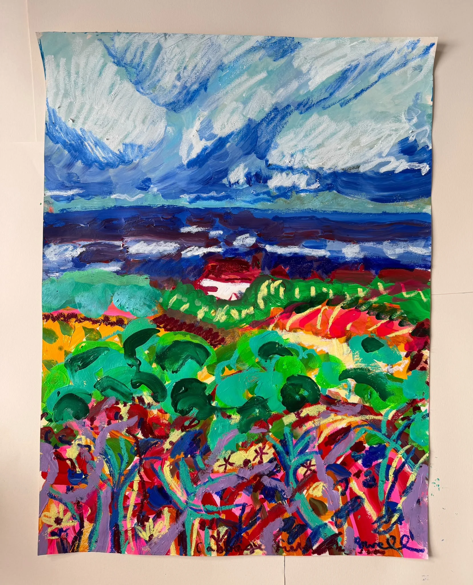 A Cabbage Field And A Tummy Filled With Grit For Not Giving Up