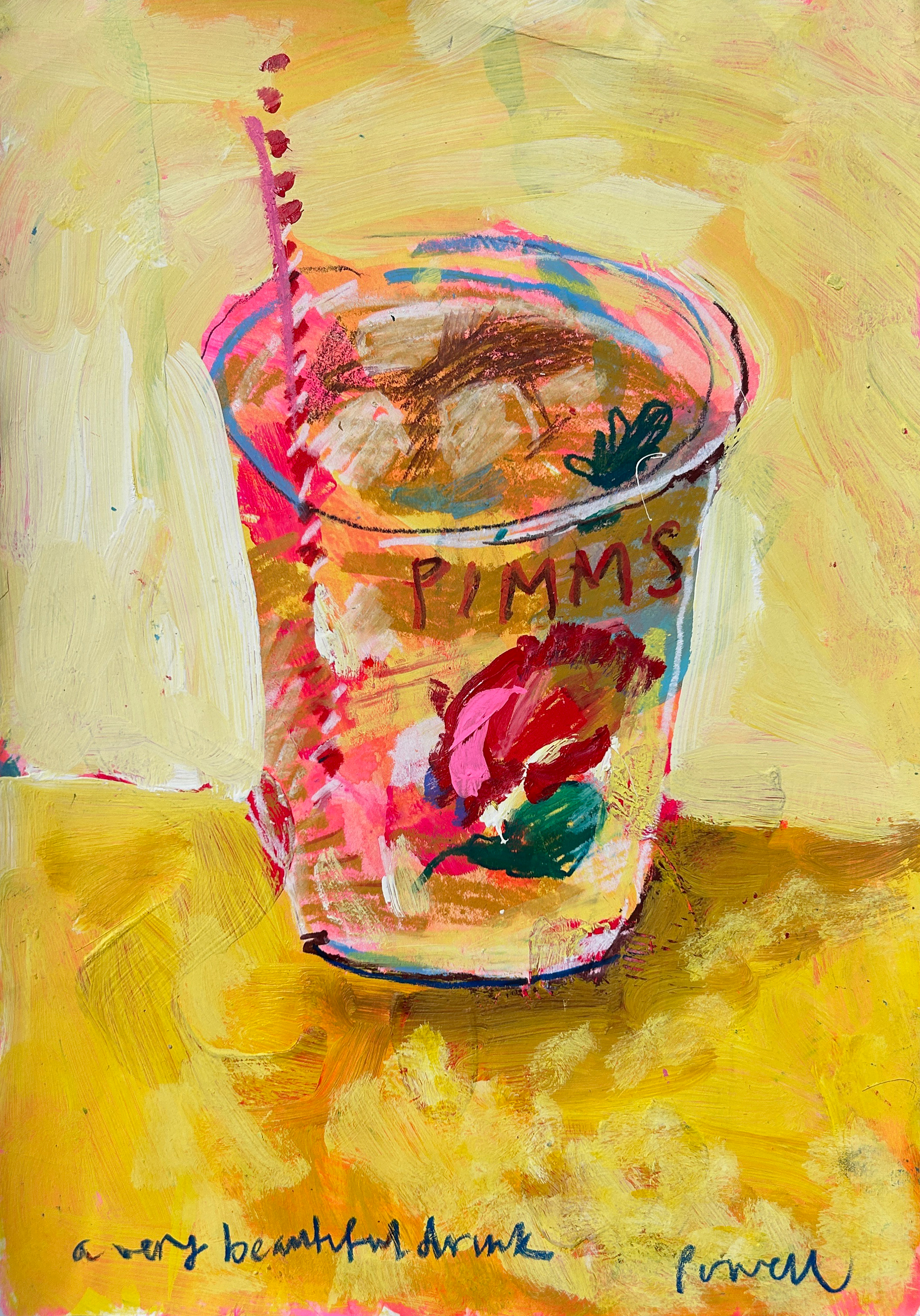 Pimm's, A Very Beautiful Drink