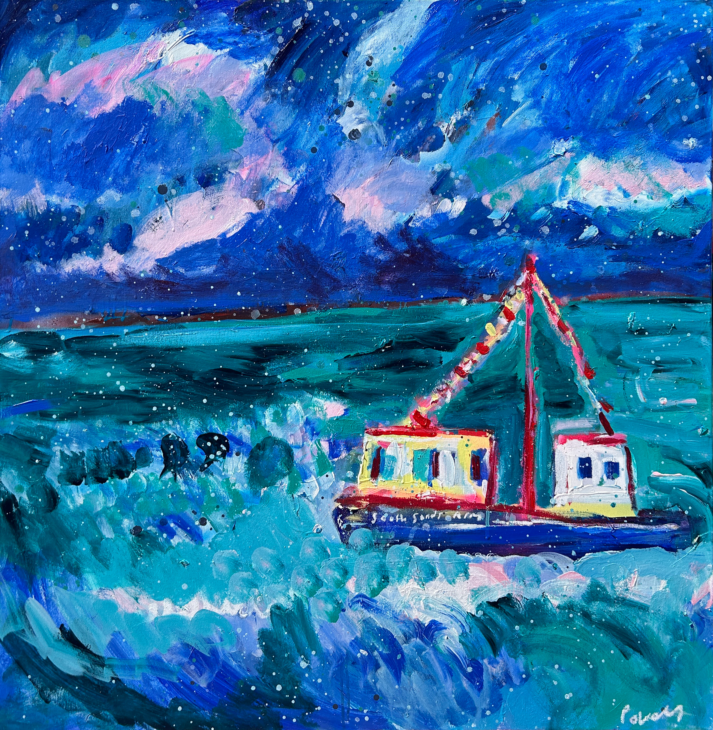 South Sands Ferry_100x100cm.png