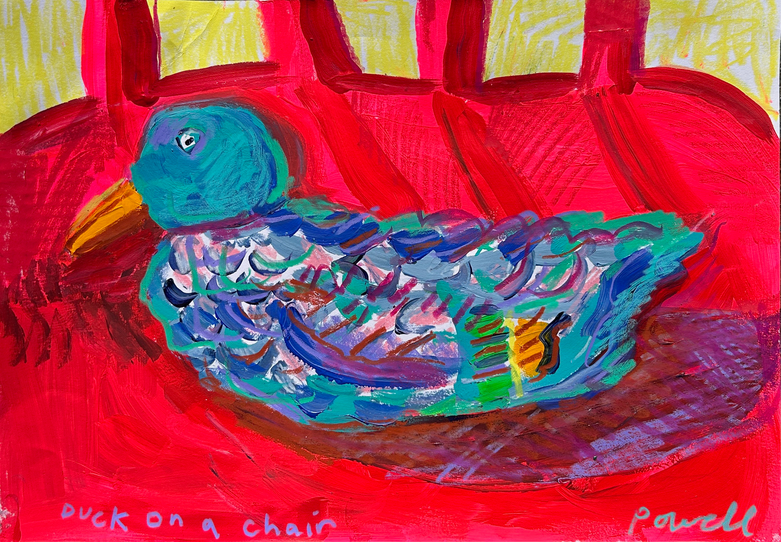 Duck On A Red Chair, Glebe House
