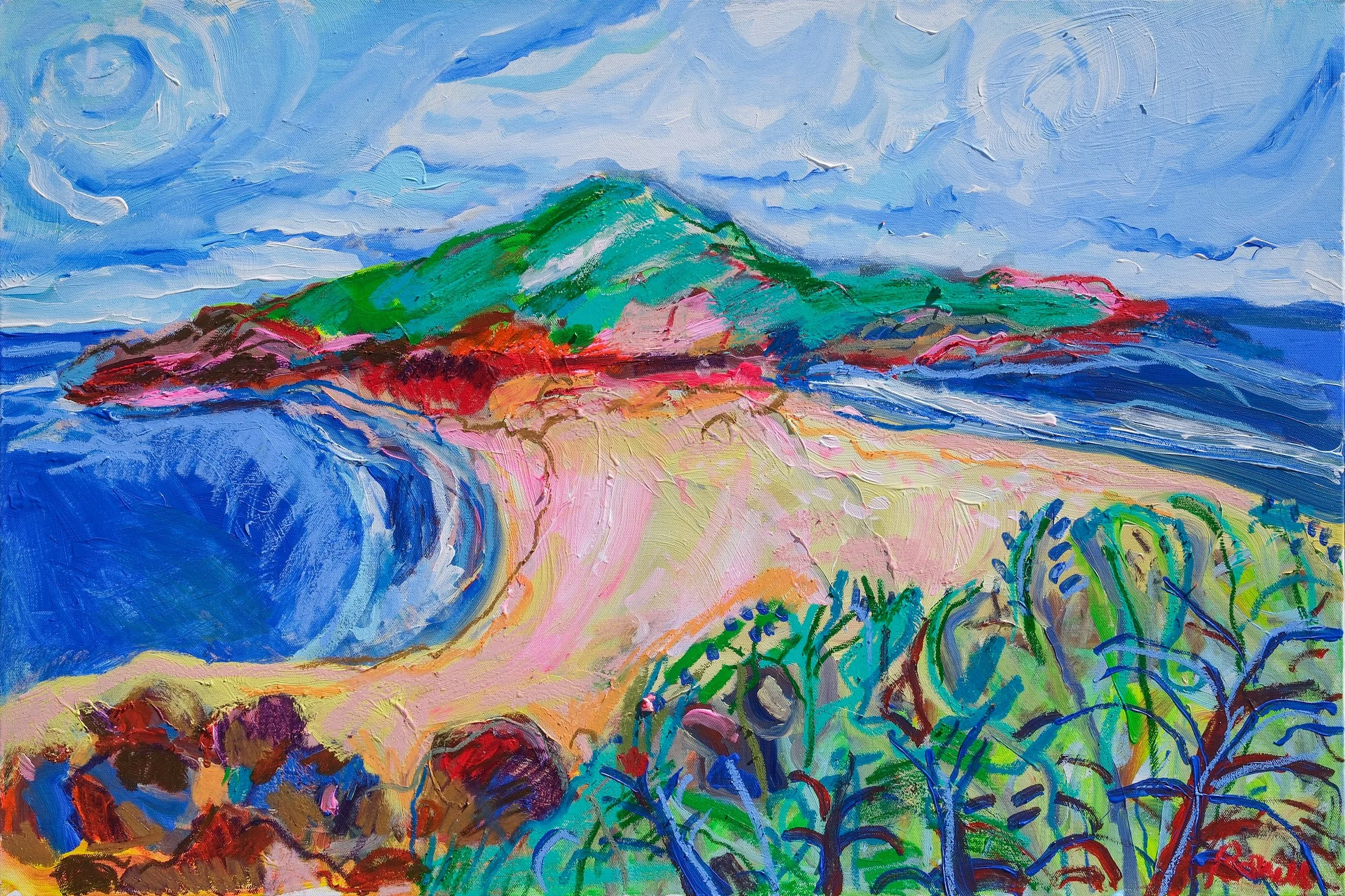 Burgh Island, 90x60cm, £2250