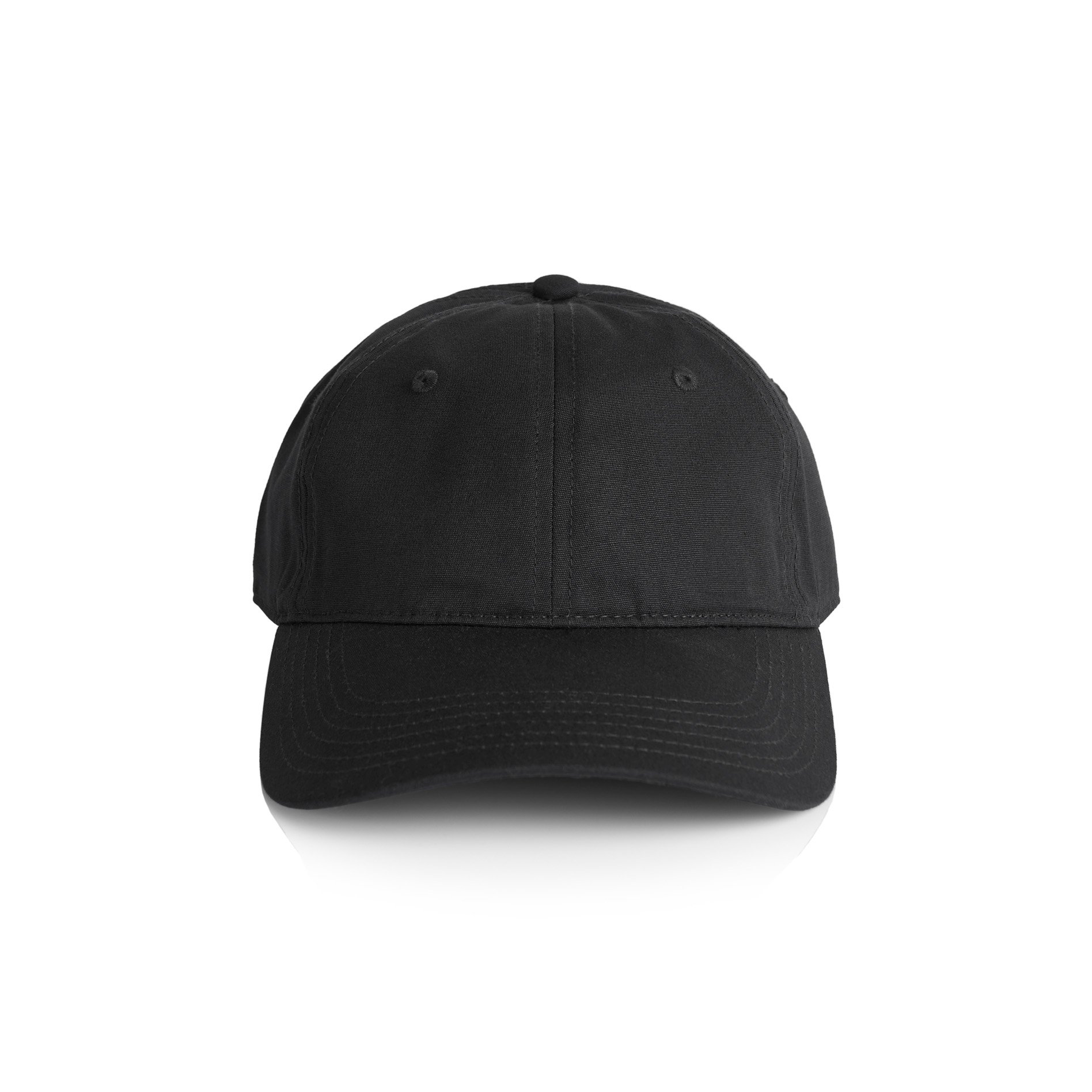 1111_DAVIE_SIX_PANEL_CAP_BLACK_FRONT.jpg