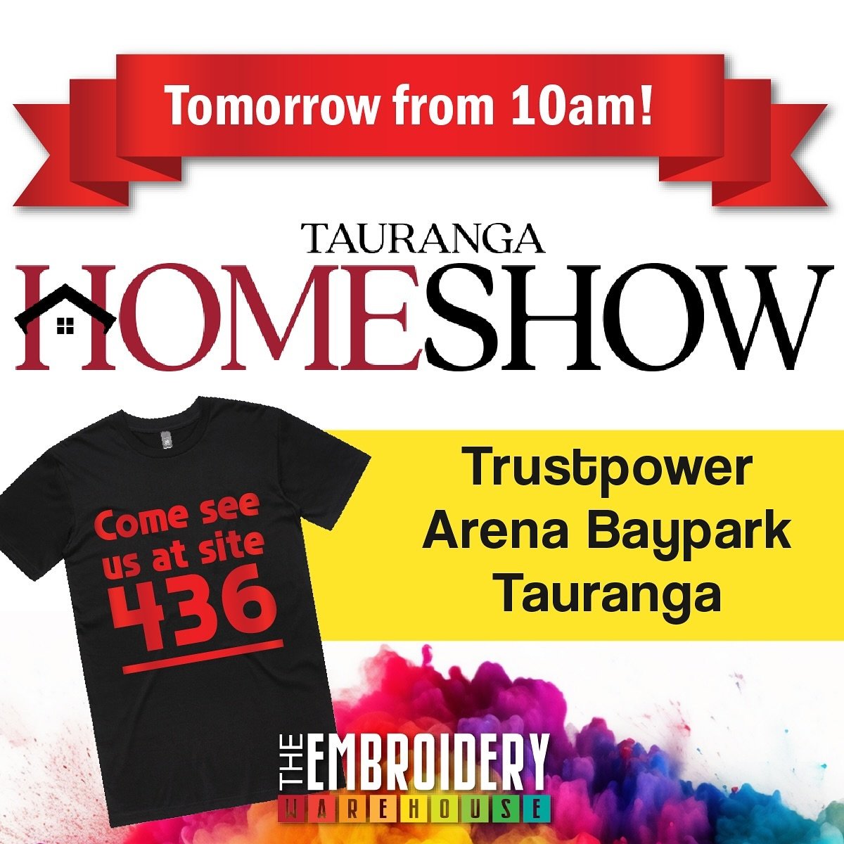 Come see us at the Home show! Will be there with bells on, giving out freebies and there mainly for the banter! Come on down and say hi, check out some stock and chat to us about your next uniform ideas. 

#taurnagahomeshow #tauranga #homeshow #baypa