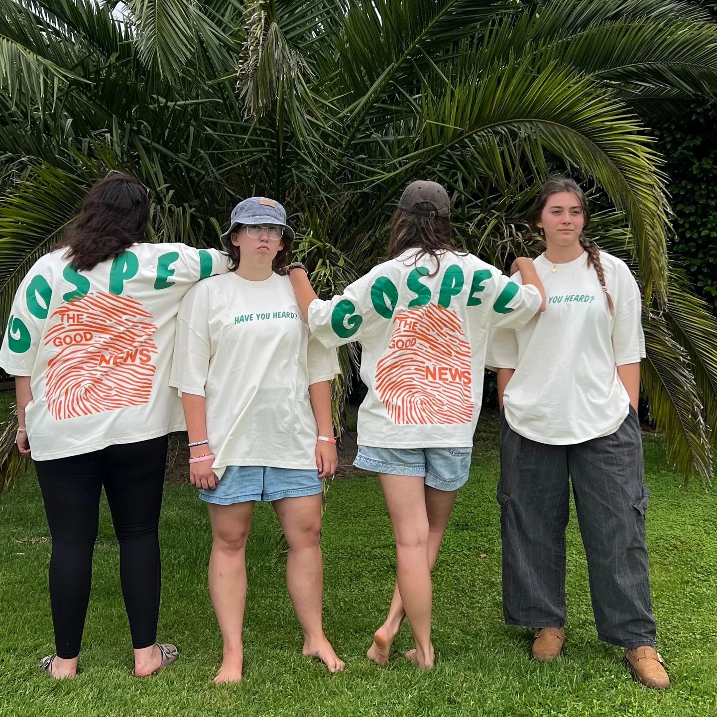 🔊 &ldquo;Can the print be BIG?!&rdquo;✨🙌🏻

Why yes. Yes it can&hellip;. 

Bigger is definitely better on these free-handed oversized @ascolour Classic tees in Ecru. 

@ywamfurnacenz came to us with a vision on a mission, and we turned it out! And 