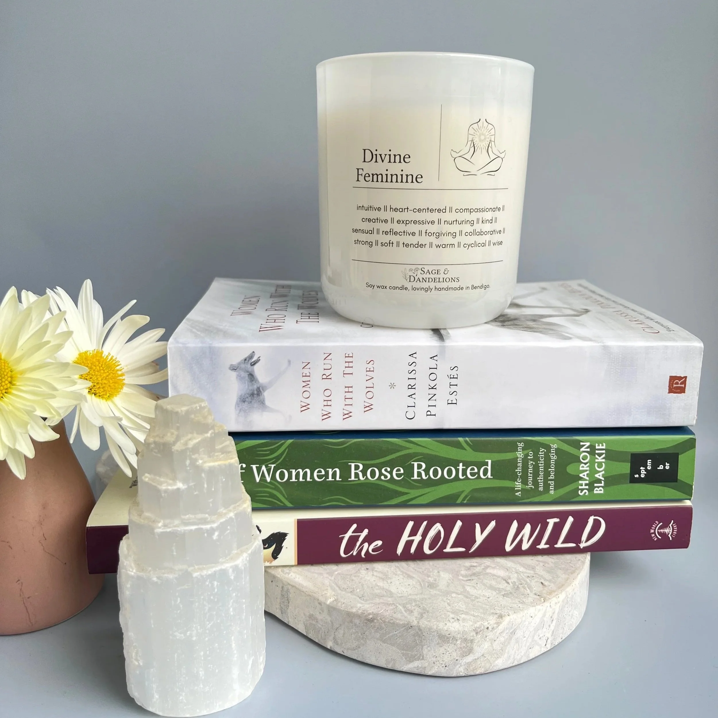 Divine Feminine – Scented Soy Candle | Handmade in Bendigo
