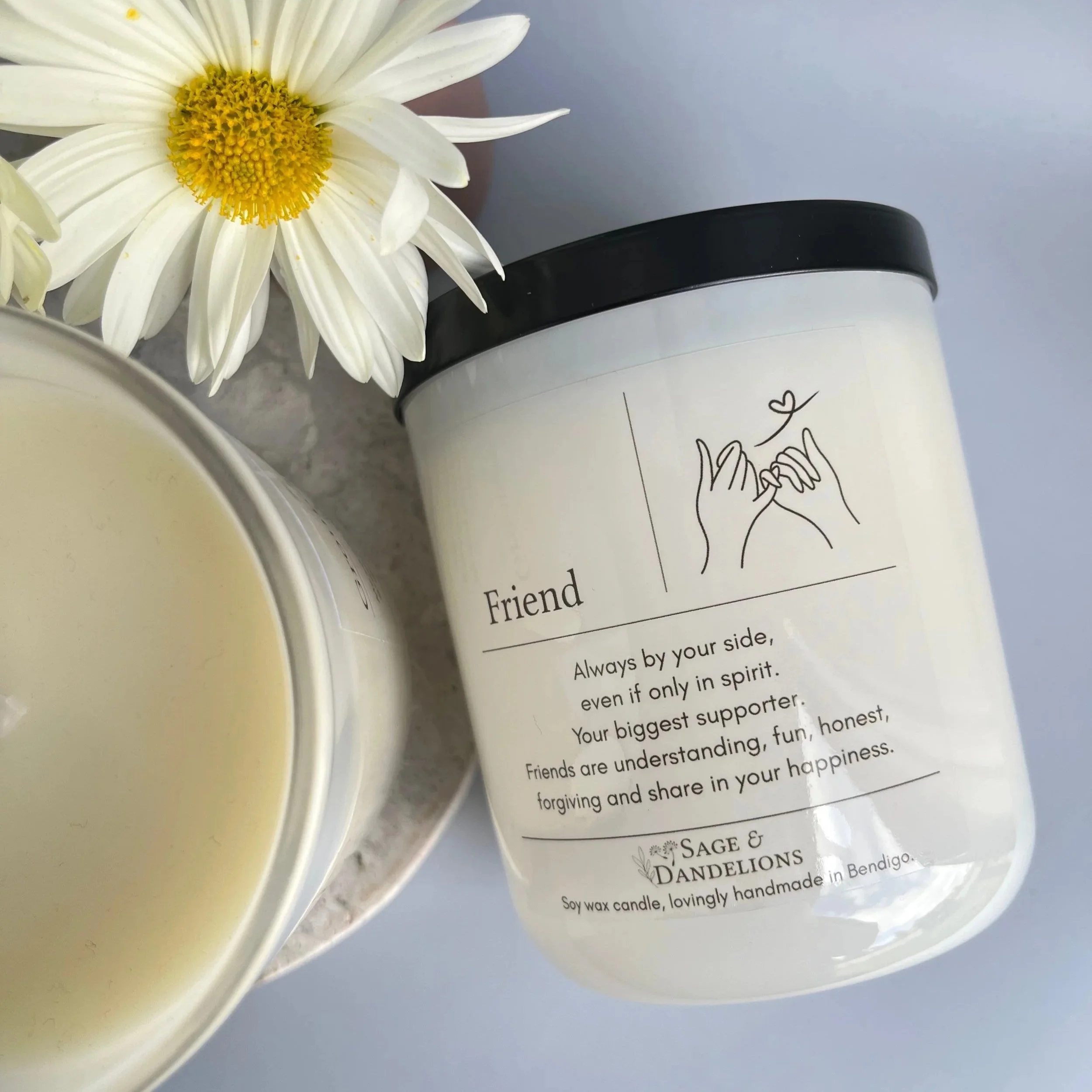 Friend – Scented Soy Candle | Handmade in Bendigo