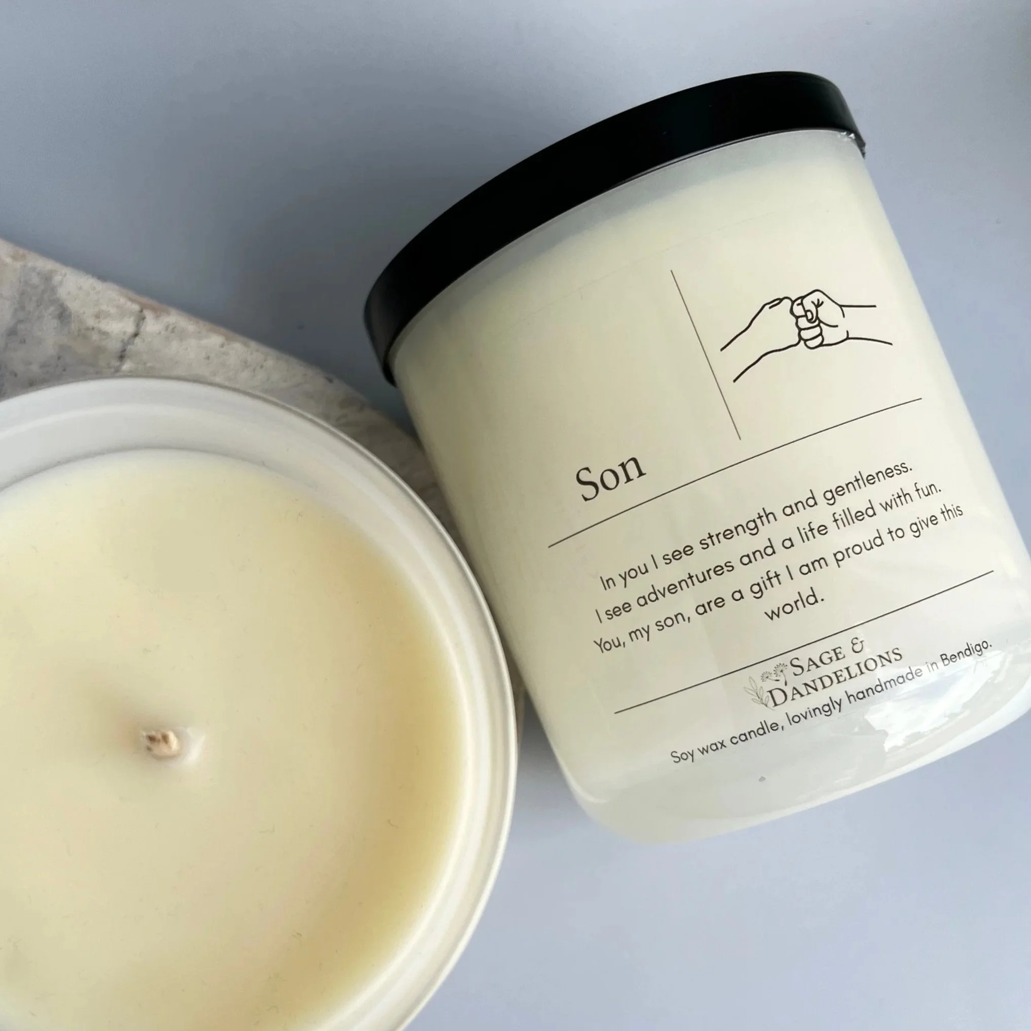 Son – Scented Soy Candle | Handmade in Bendigo